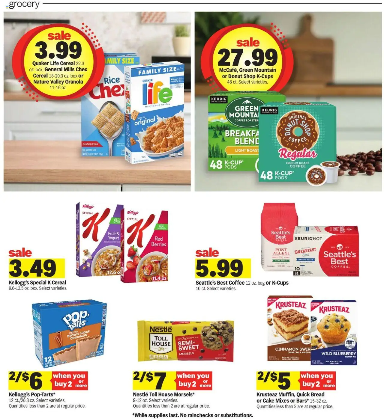 Meijer Weekly Ad - valid from 01.10.2025 | Page: 10 | Products: Toaster, Rice, Sugar, Muffin