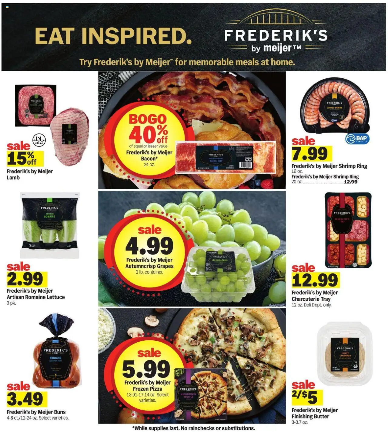 Meijer Weekly Ad - valid from 01.10.2025 | Page: 15 | Products: Romaine, Lettuce, Ring, Butter
