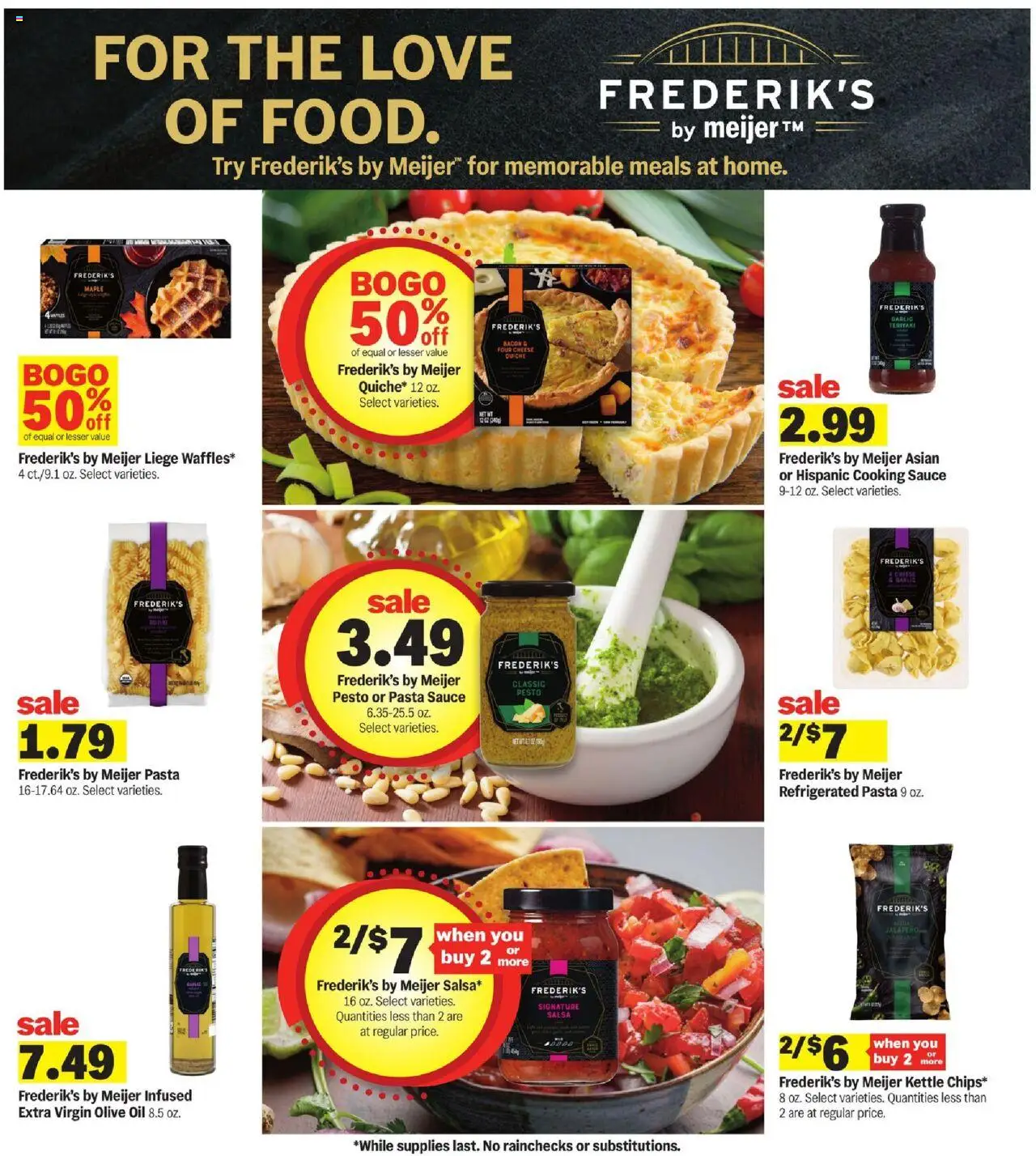 Meijer Weekly Ad - valid from 01.10.2025 | Page: 16 | Products: Cheese, Oil, Sauce, Kettle
