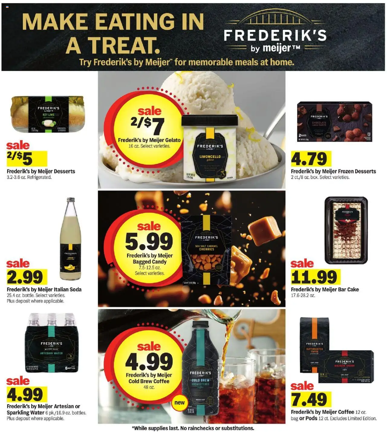 Meijer Weekly Ad - valid from 01.10.2025 | Page: 17 | Products: Cherries, Coffee, Salt, Lime