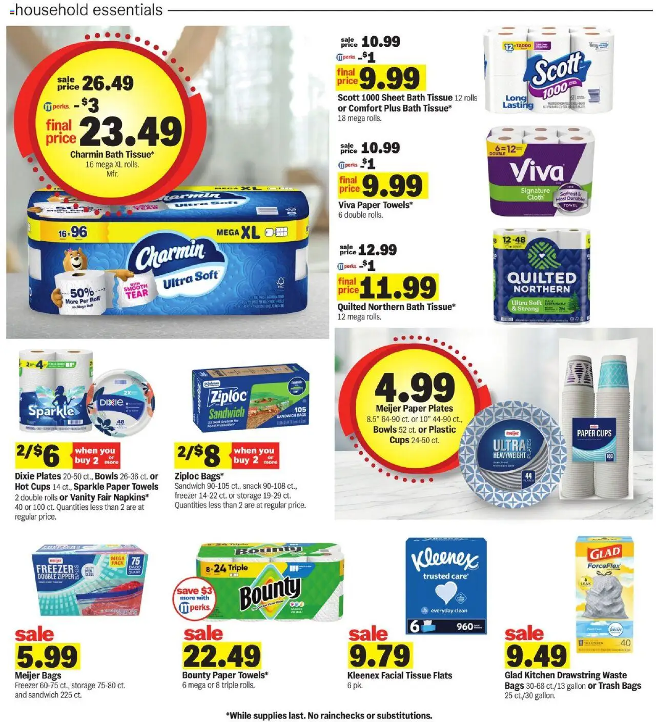 Meijer Weekly Ad - valid from 01.10.2025 | Page: 20 | Products: Bath, Sheet, Freezer