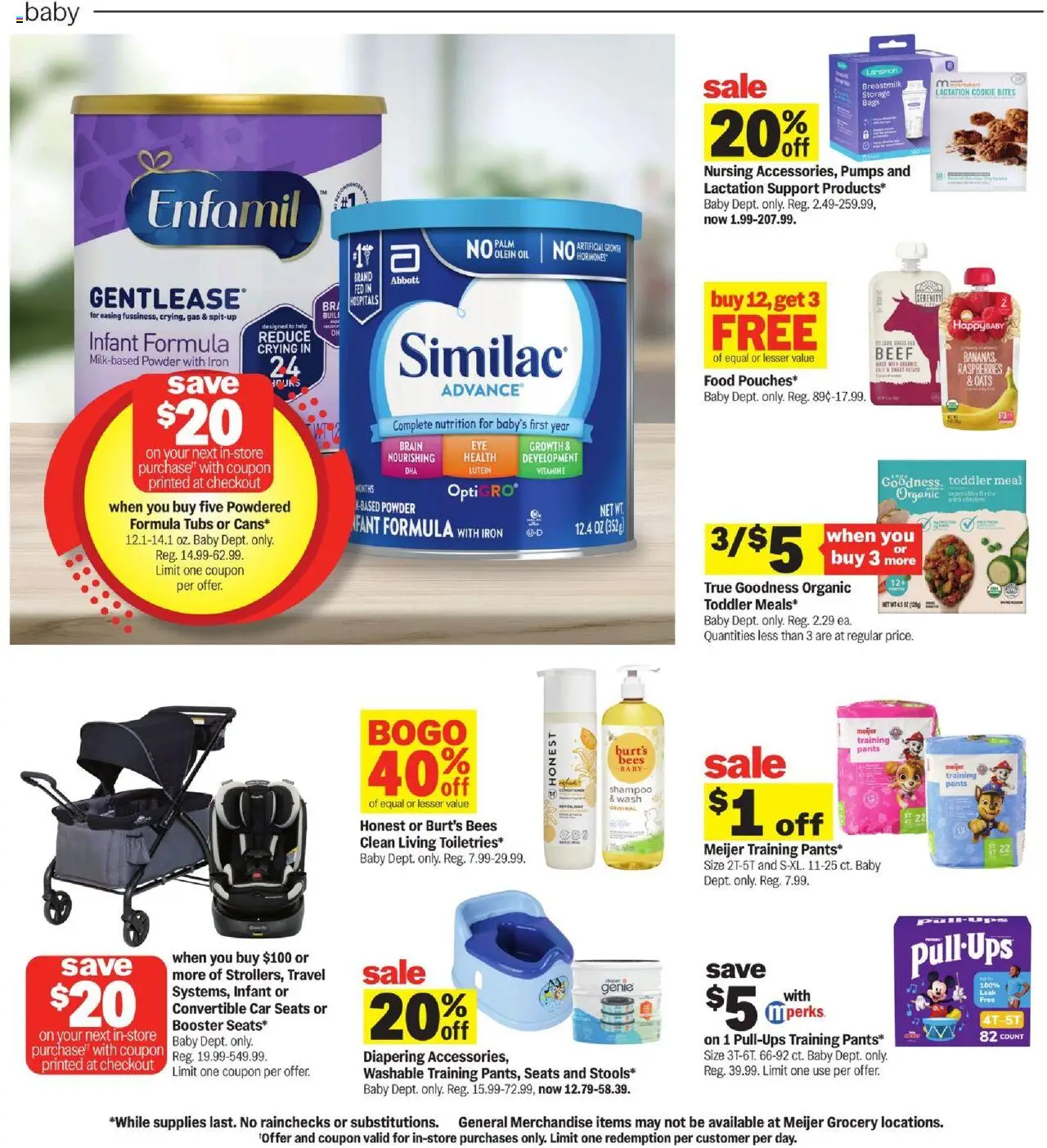 Meijer Weekly Ad - valid from 01.10.2025 | Page: 27 | Products: Oil, Rice, Beef, Iron