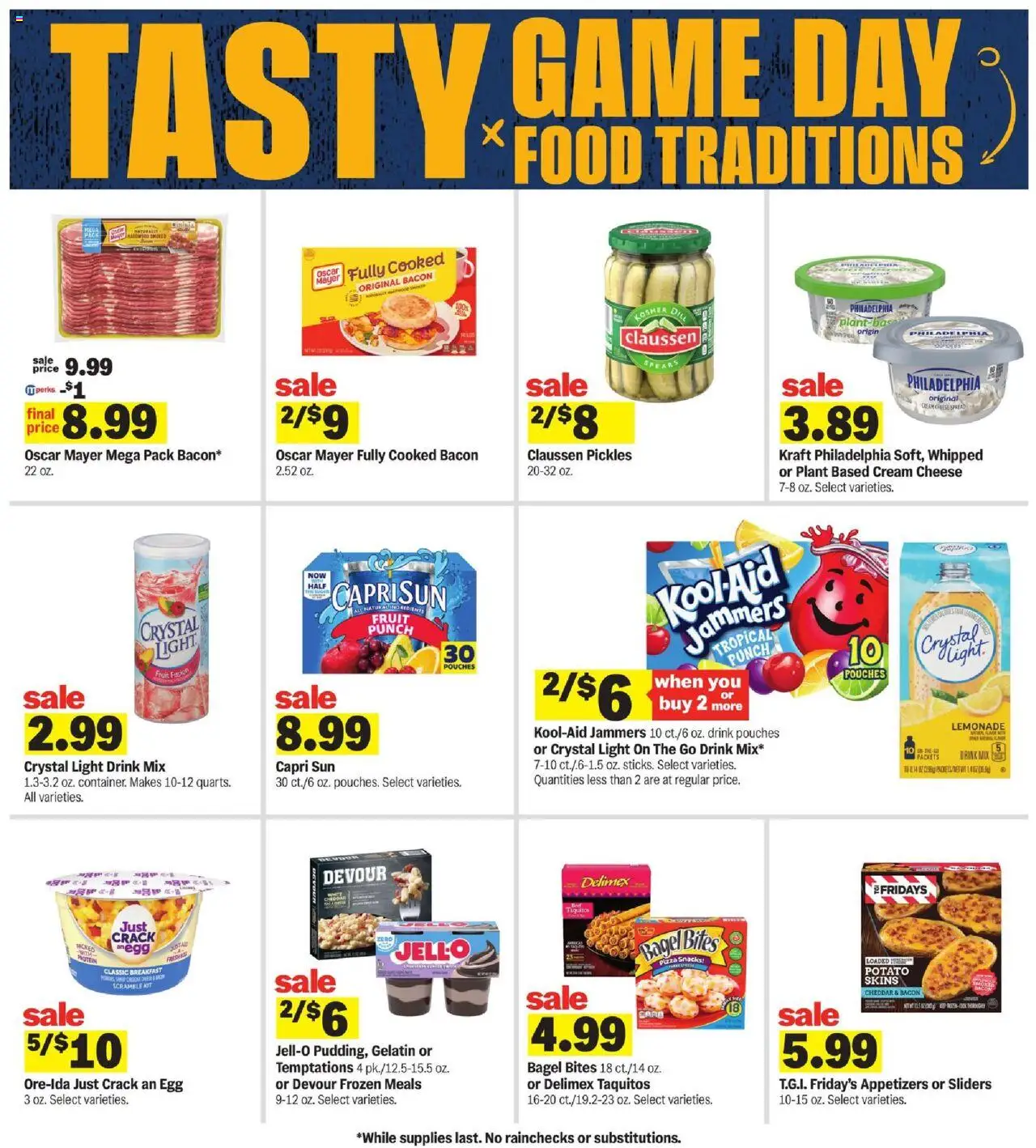Meijer Weekly Ad - valid from 01.10.2025 | Page: 33 | Products: Fusion, Cheese, Cream, Game