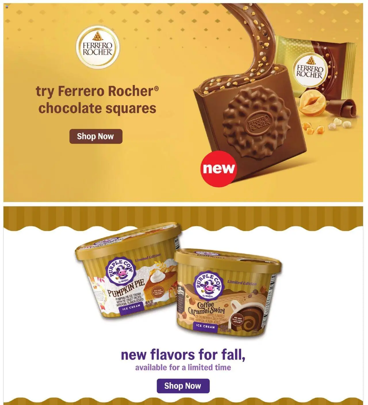 Meijer Weekly Ad - valid from 01.10.2025 | Page: 37 | Products: Coffee, Cream, Ice cream, Pumpkin Pie