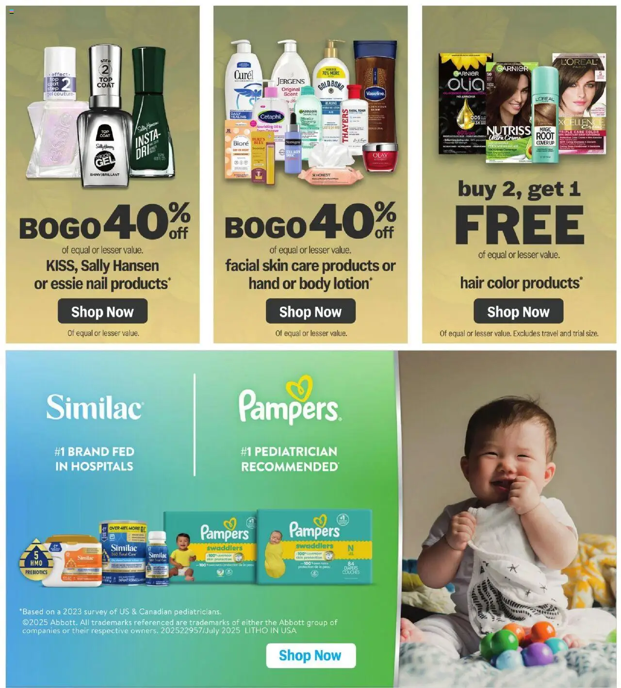 Meijer Weekly Ad - valid from 01.10.2025 | Page: 38 | Products: Nail, Hair color, Coat, Toner