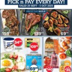 Pick N Pay catalogue specials this week Monday 29  September Inland provinces
