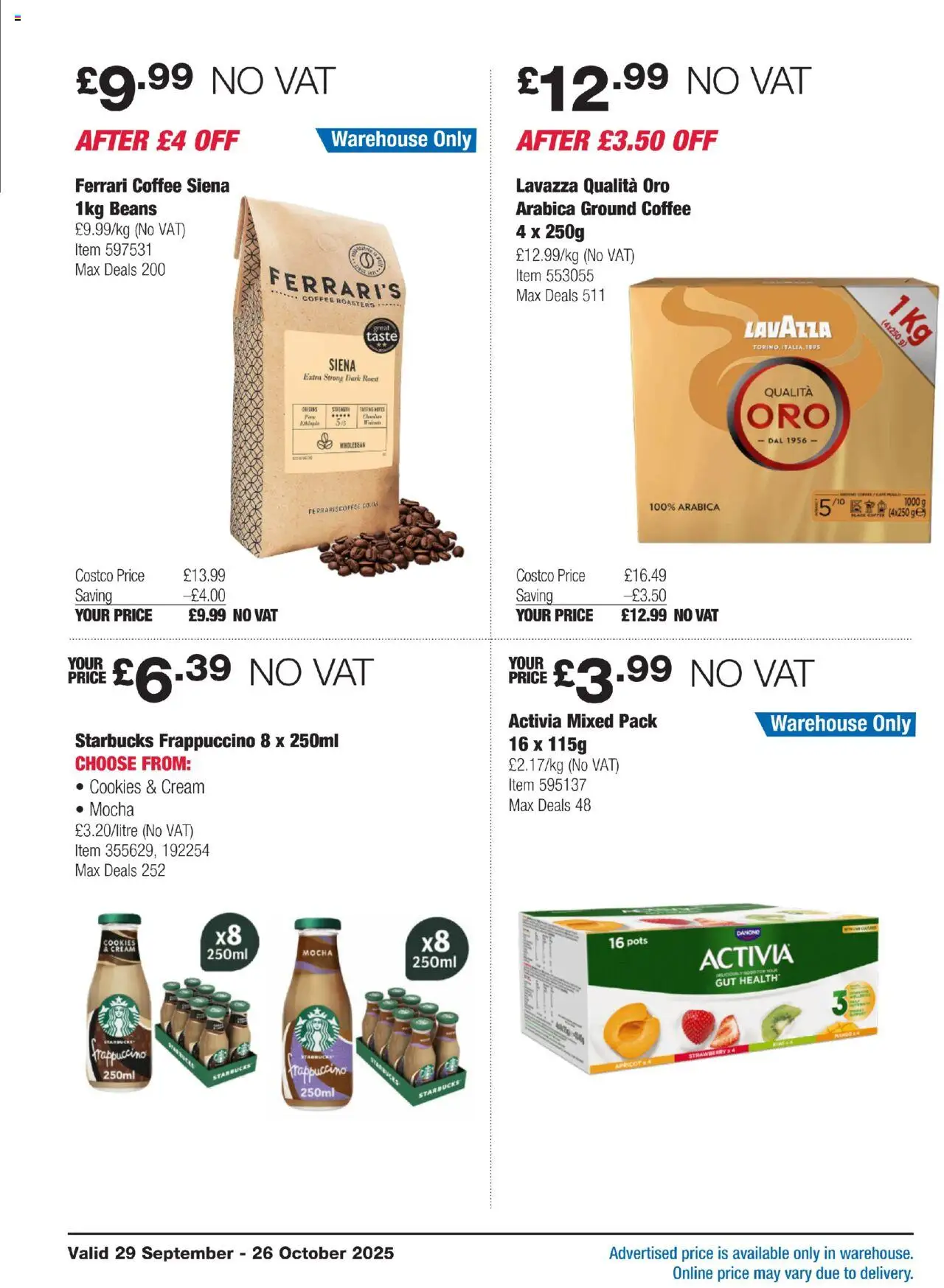  | Page: 18 | Products: Coffee, Cream, Cookies, Strawberry