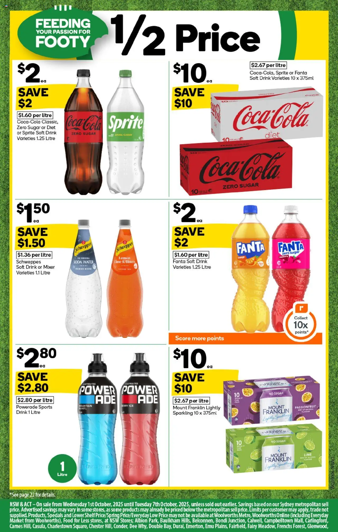 Woolworths catalogue - valid from 01.10.2025 | Page: 3 | Products: Shelf, Sugar, Lemon, Lime