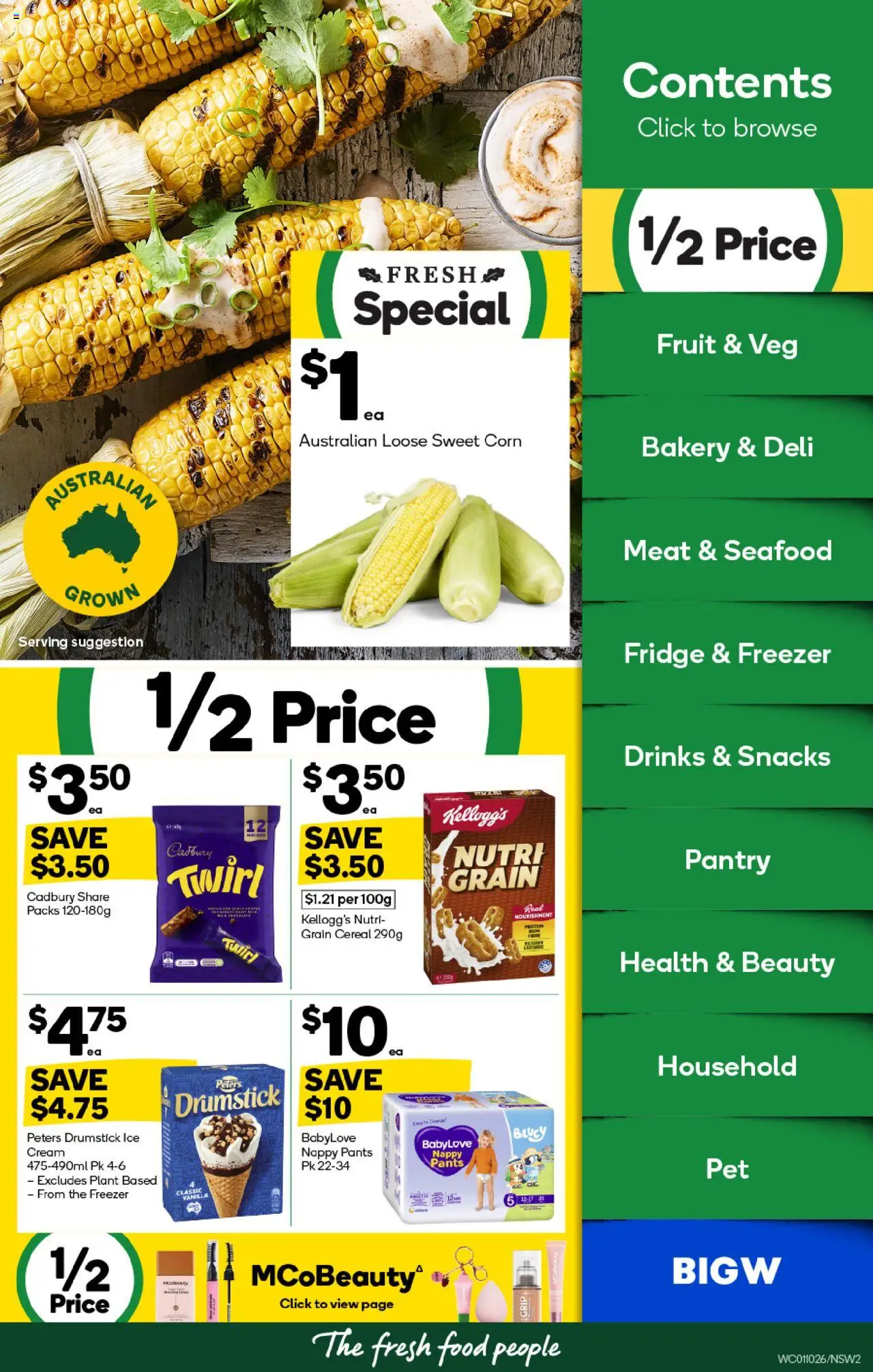 Woolworths catalogue - valid from 01.10.2025 | Page: 2 | Products: Household, Cream, Fridge, Bakery