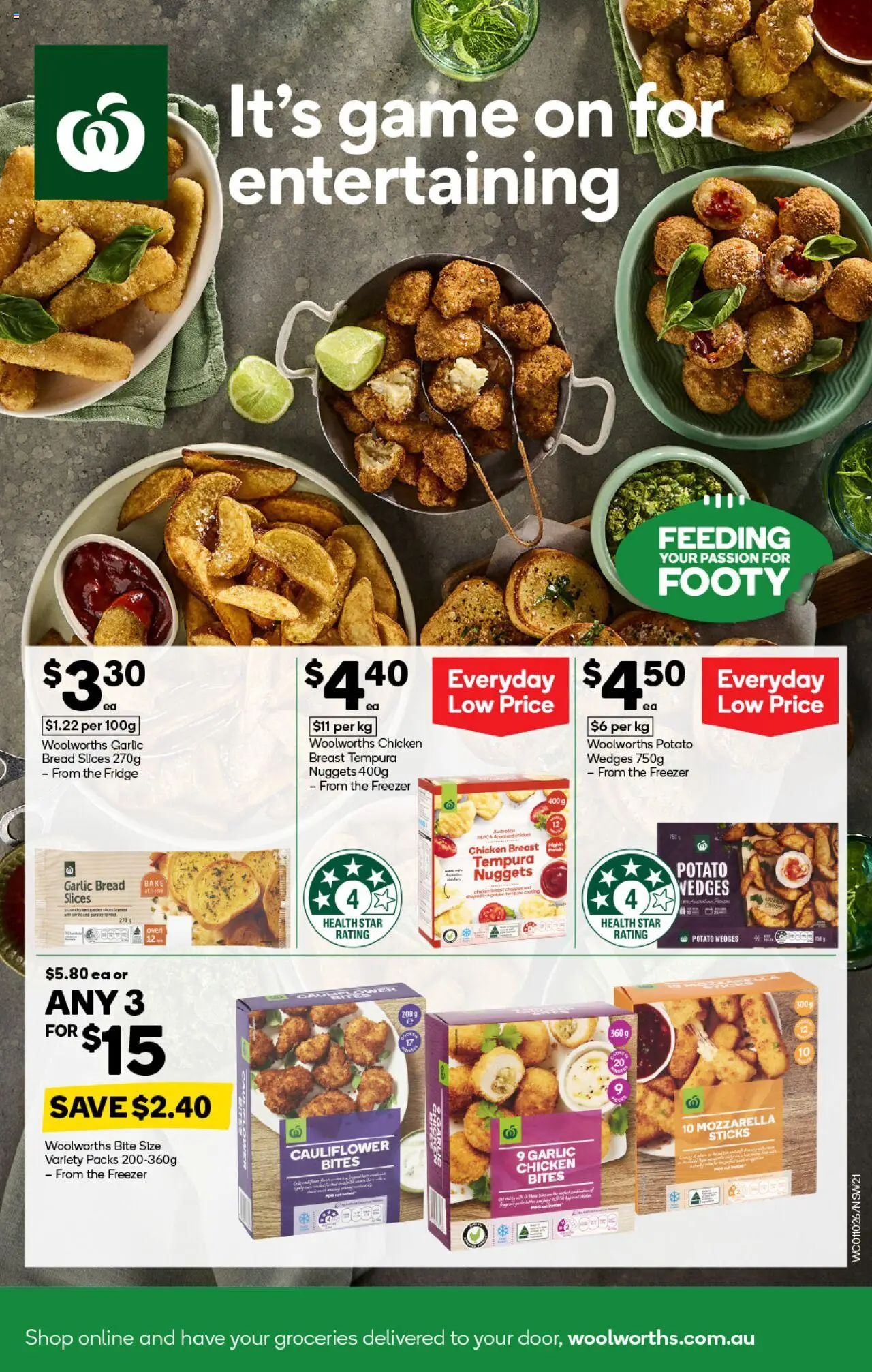 Woolworths catalogue - valid from 01.10.2025 | Page: 19 | Products: Bread, Garlic, Game, Freezer