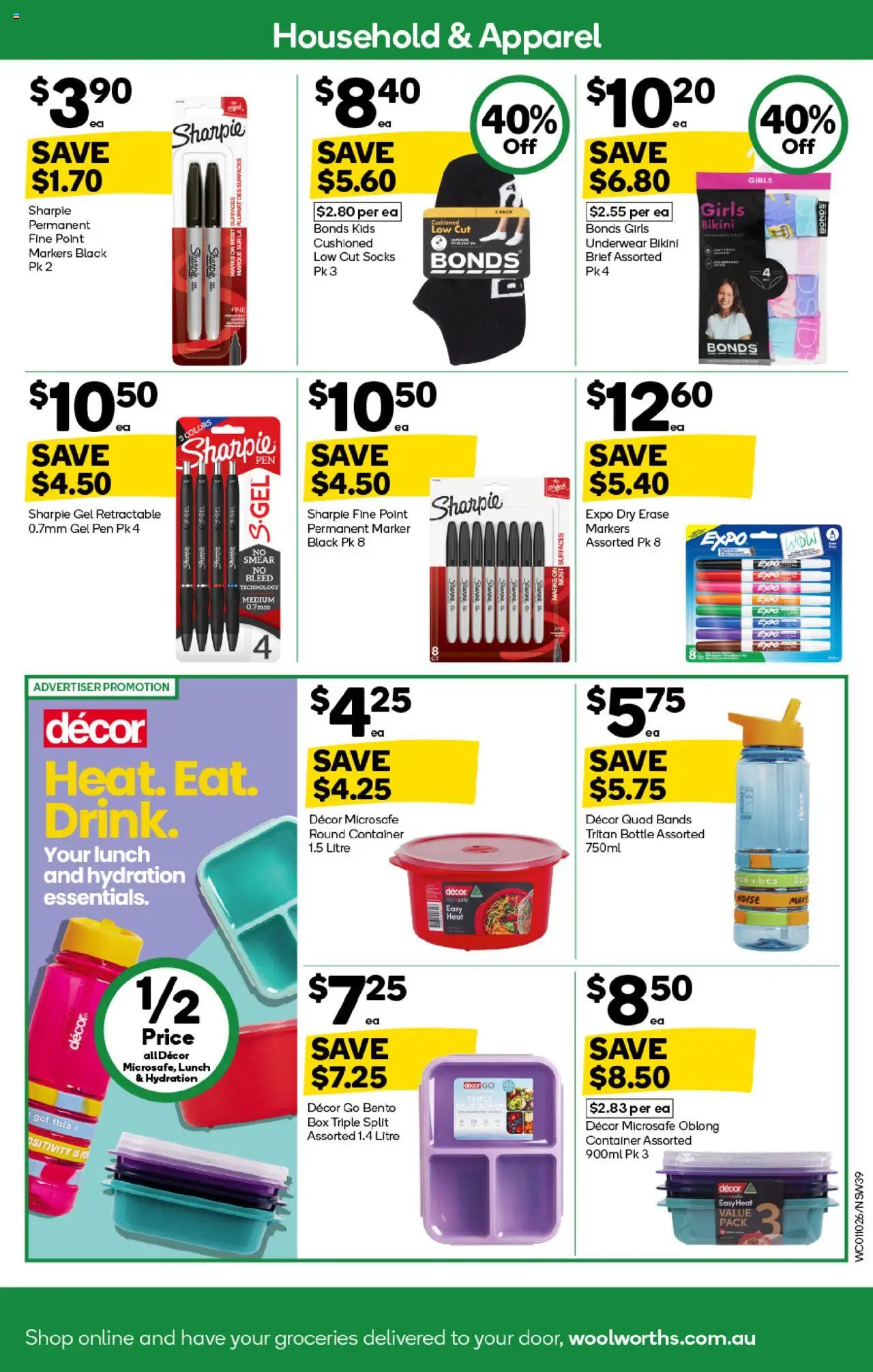 Woolworths catalogue - valid from 01.10.2025 | Page: 37 | Products: Decor, Box, Underwear, Socks