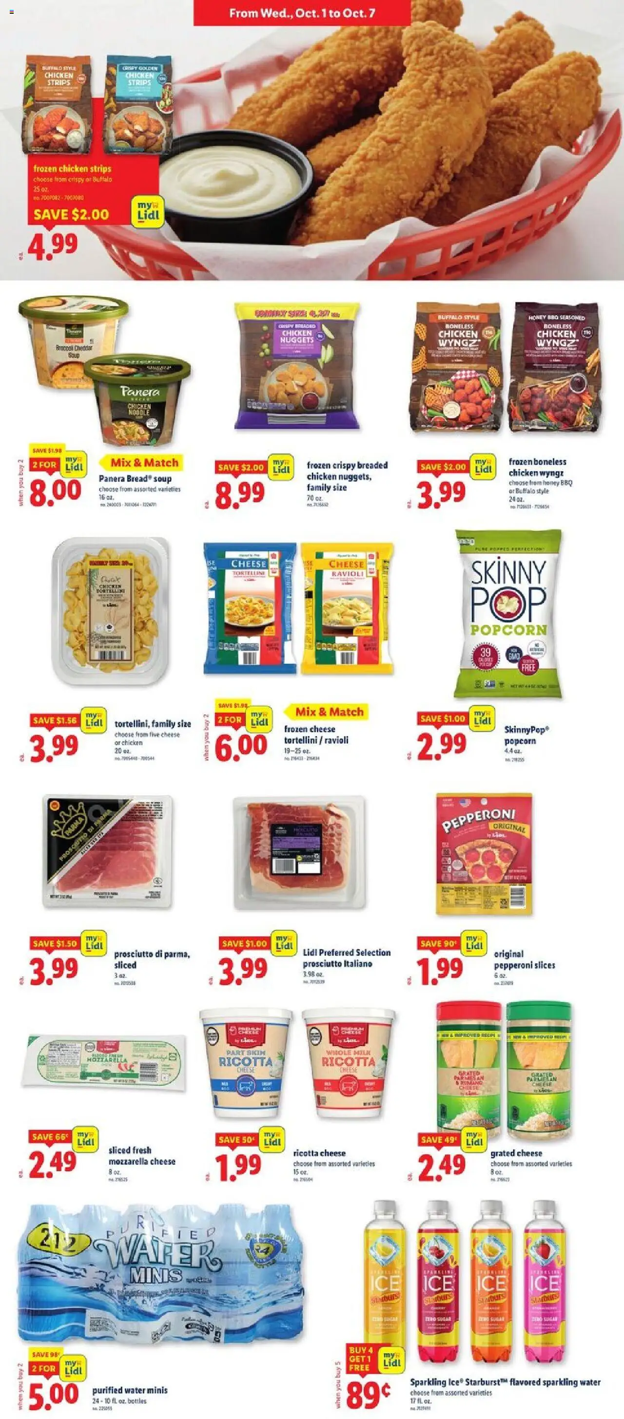 Lidl Weekly Ad - MD - valid from 01.10.2025 | Page: 3 | Products: Broccoli, Milk, Water, Sugar