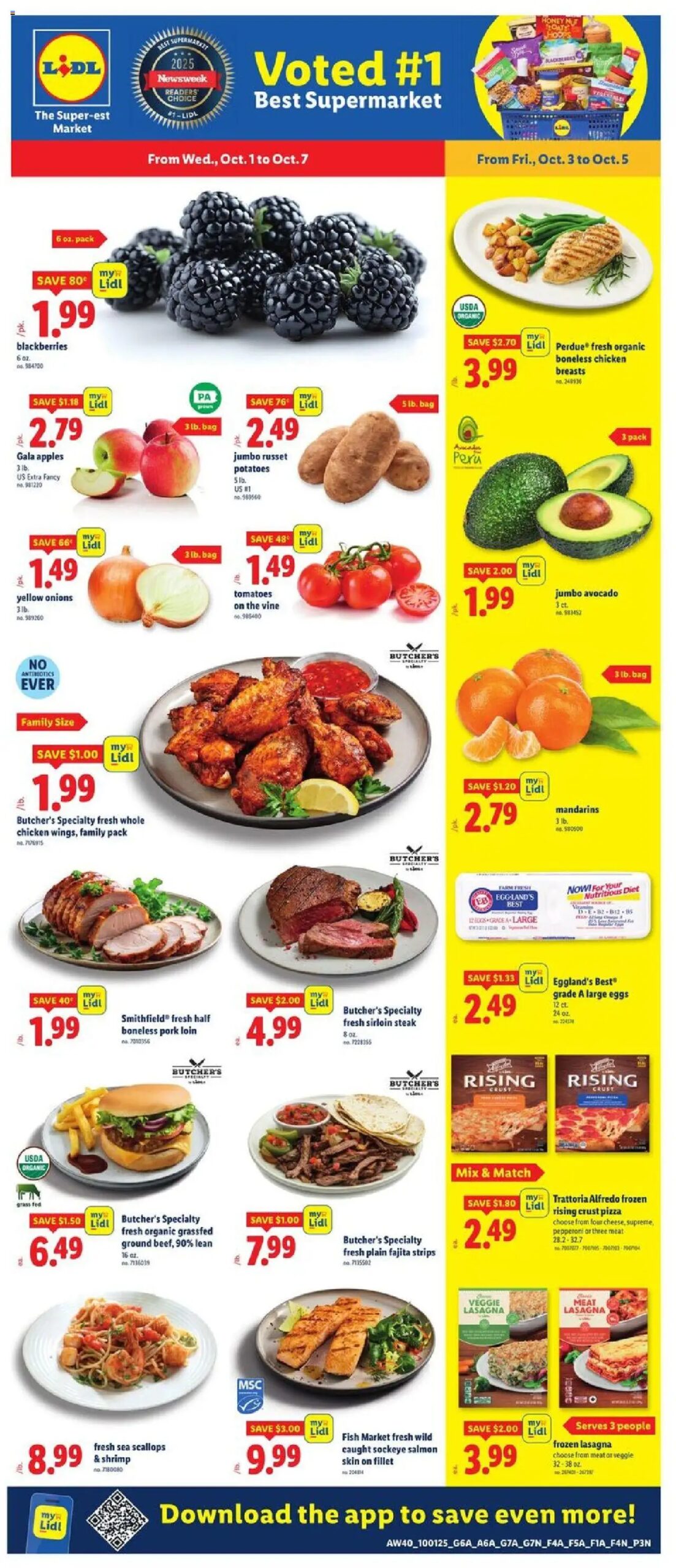 Lidl sales ad Wednesday 01 October – NY