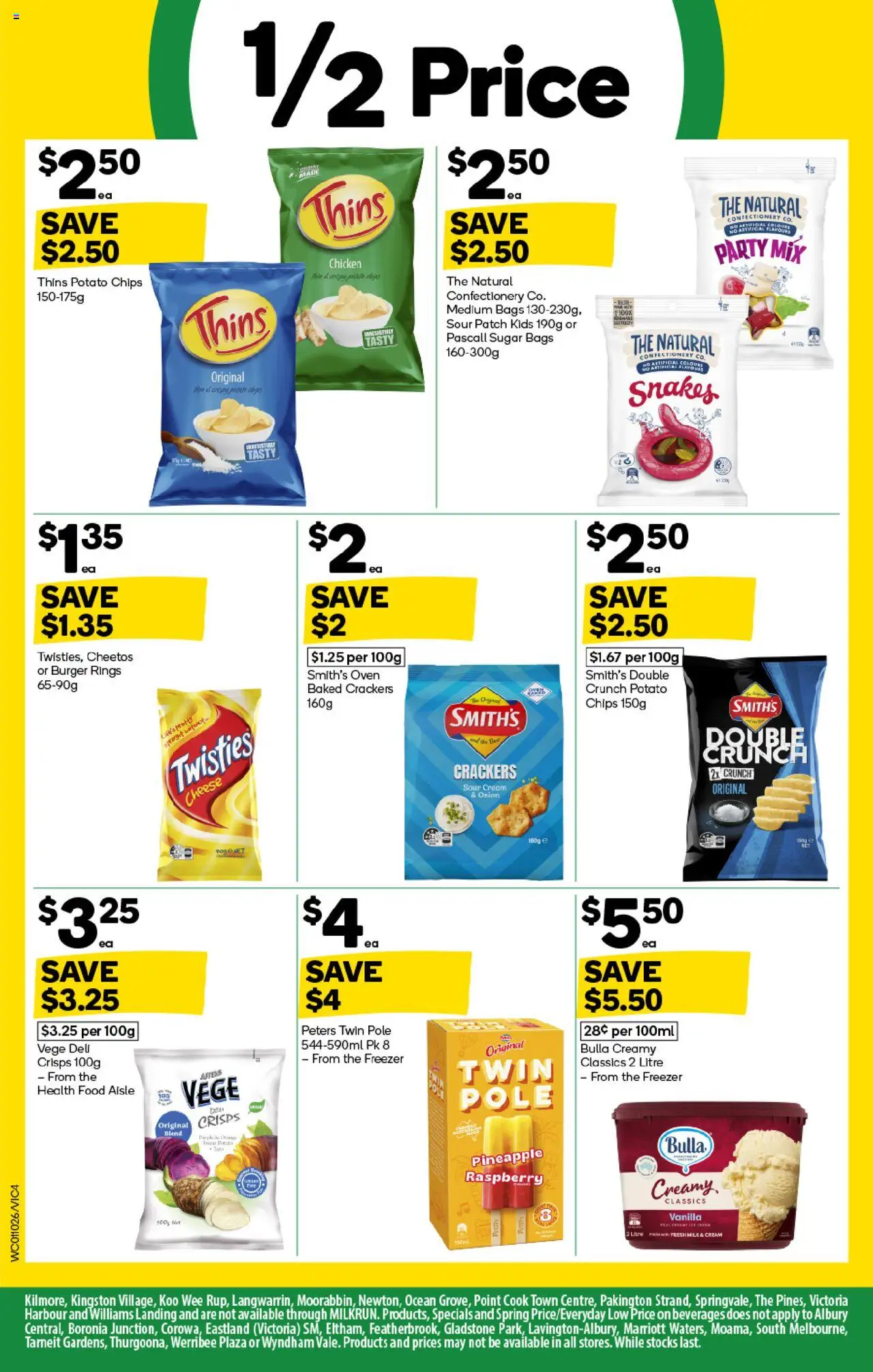 Woolworths catalogue - valid from 01.10.2025 | Page: 4 | Products: Sugar, Raspberry, Freezer, Oven