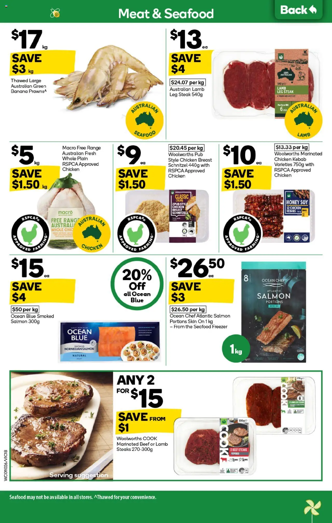 Woolworths catalogue - valid from 01.10.2025 | Page: 16 | Products: Chicken, Lamb, Beef, Freezer