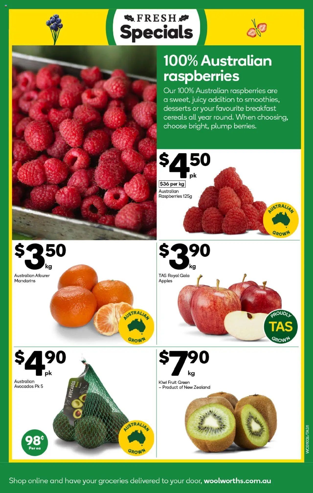 Woolworths catalogue - valid from 01.10.2025 | Page: 11 | Products: Apples, Mandarins