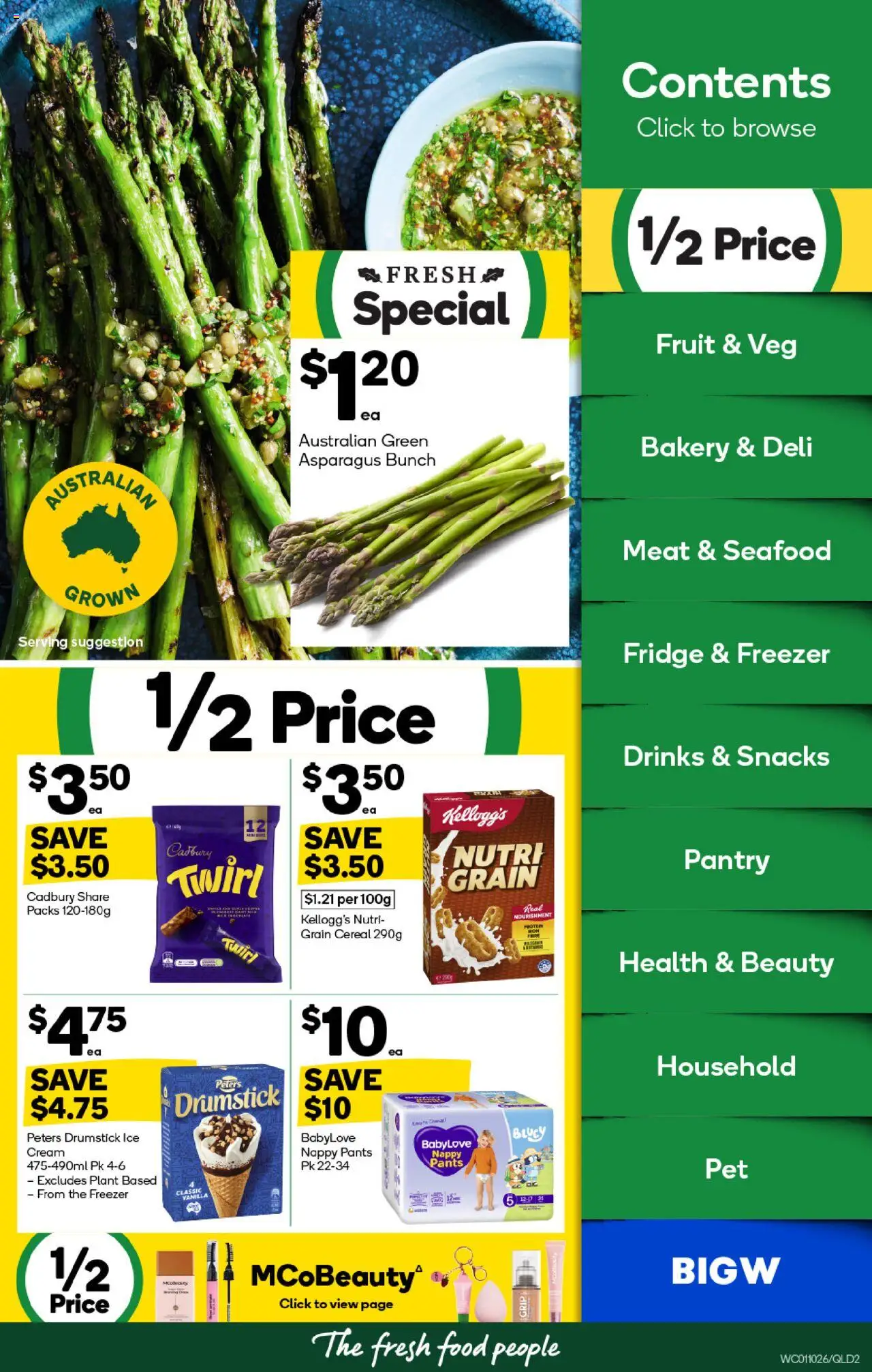 Woolworths catalogue - valid from 01.10.2025 | Page: 2 | Products: Household, Cream, Fridge, Bakery