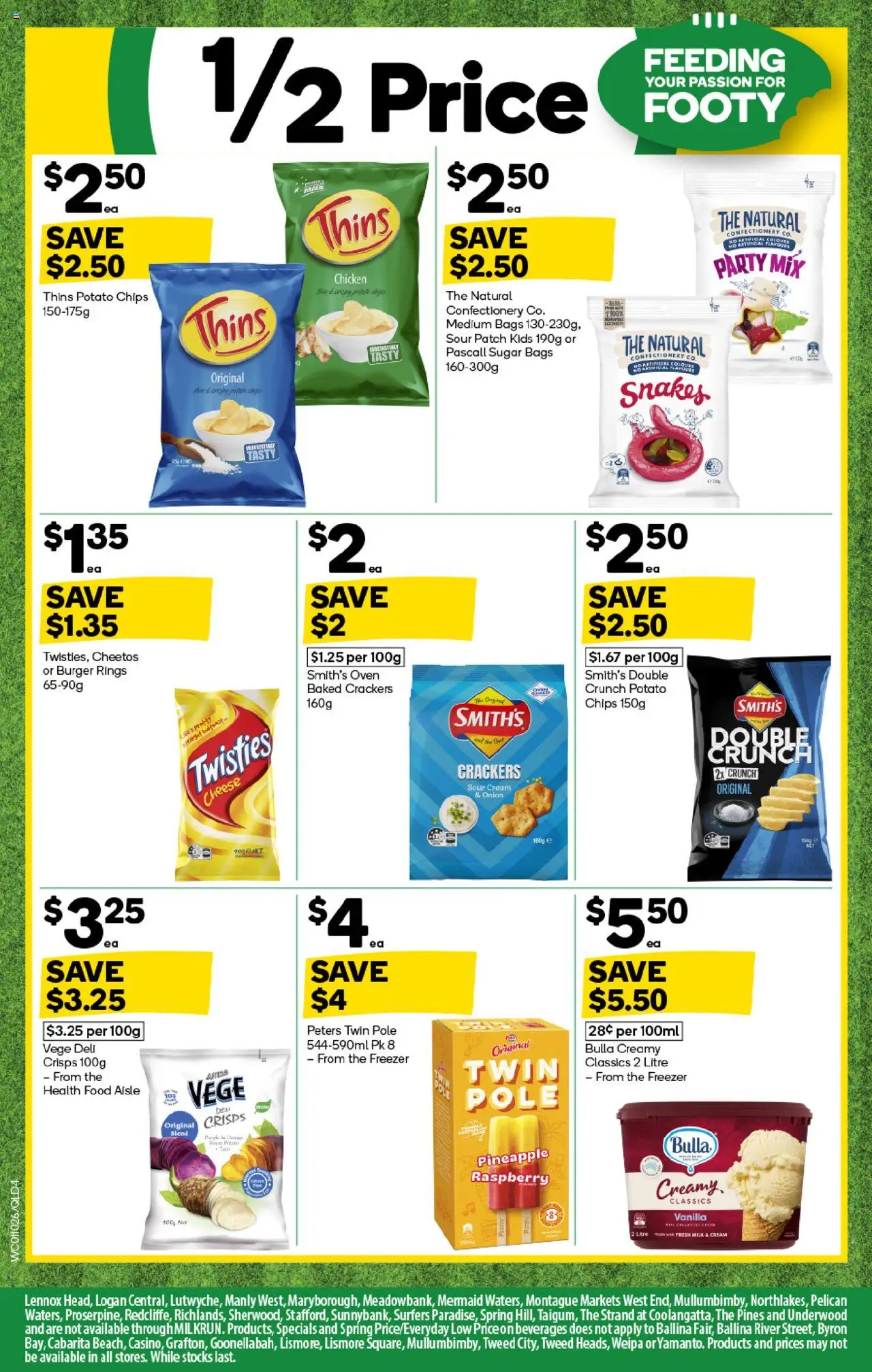 Woolworths catalogue - valid from 01.10.2025 | Page: 4 | Products: Cream, Sugar, Raspberry, Oven