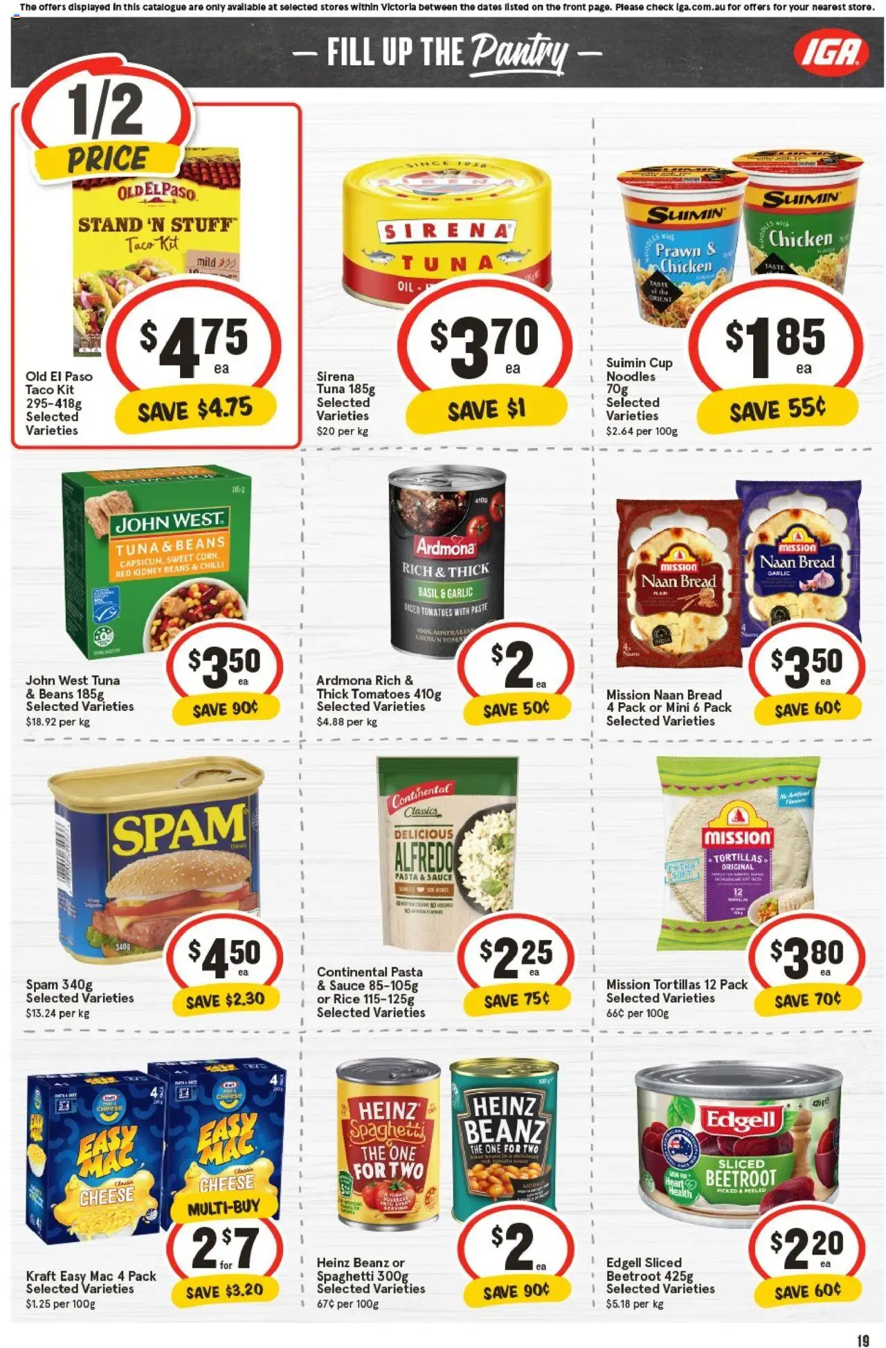 IGA catalogue - valid from 01.10.2025 | Page: 18 | Products: Oil, Chicken, Tomatoes, Garlic