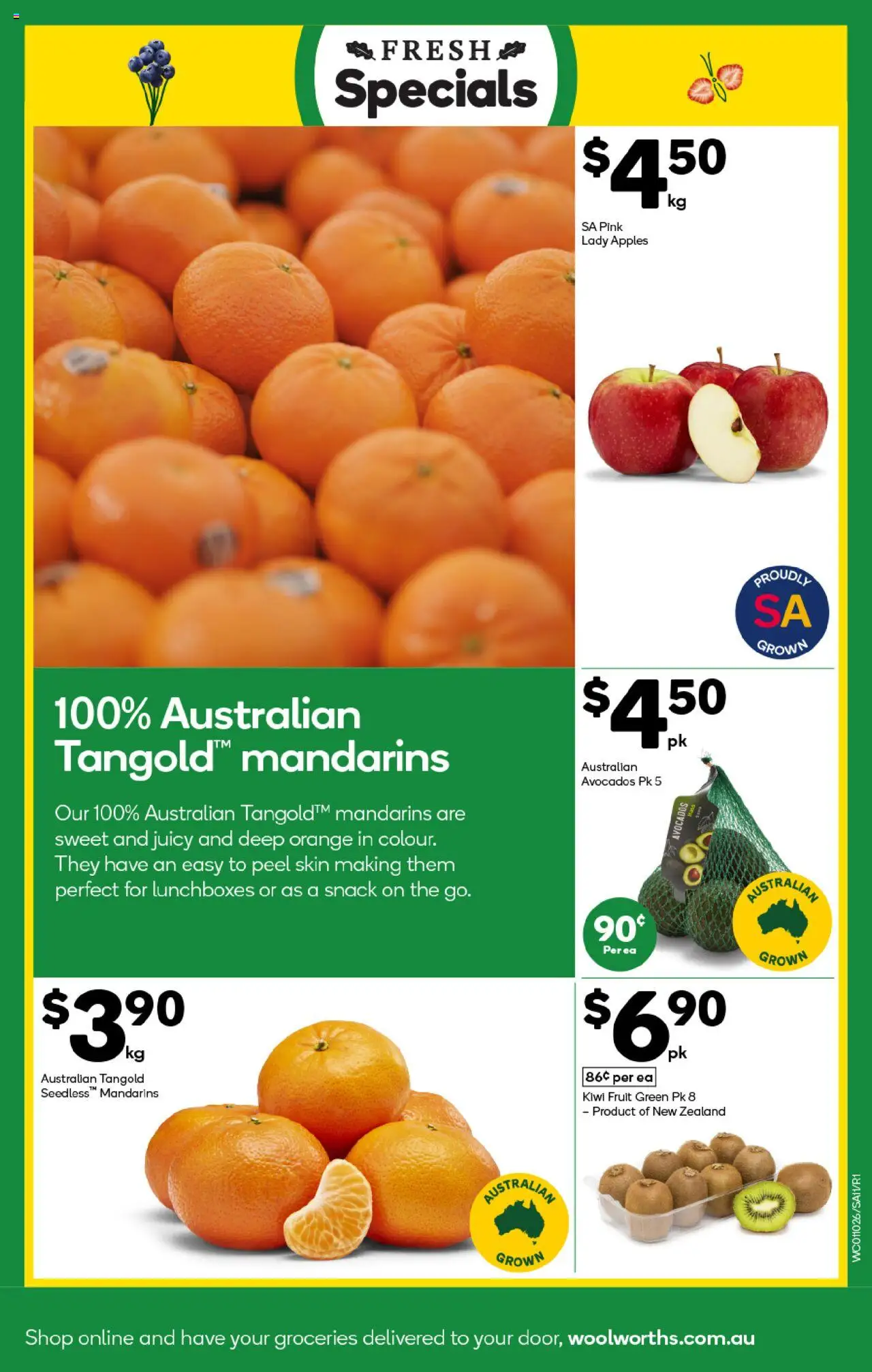 Woolworths catalogue - valid from 01.10.2025 | Page: 11 | Products: Peel, Apples, Mandarins