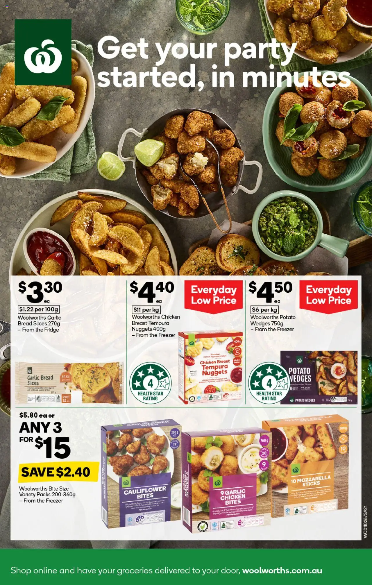 Woolworths catalogue - valid from 01.10.2025 | Page: 19 | Products: Bread, Garlic, Fridge, Freezer