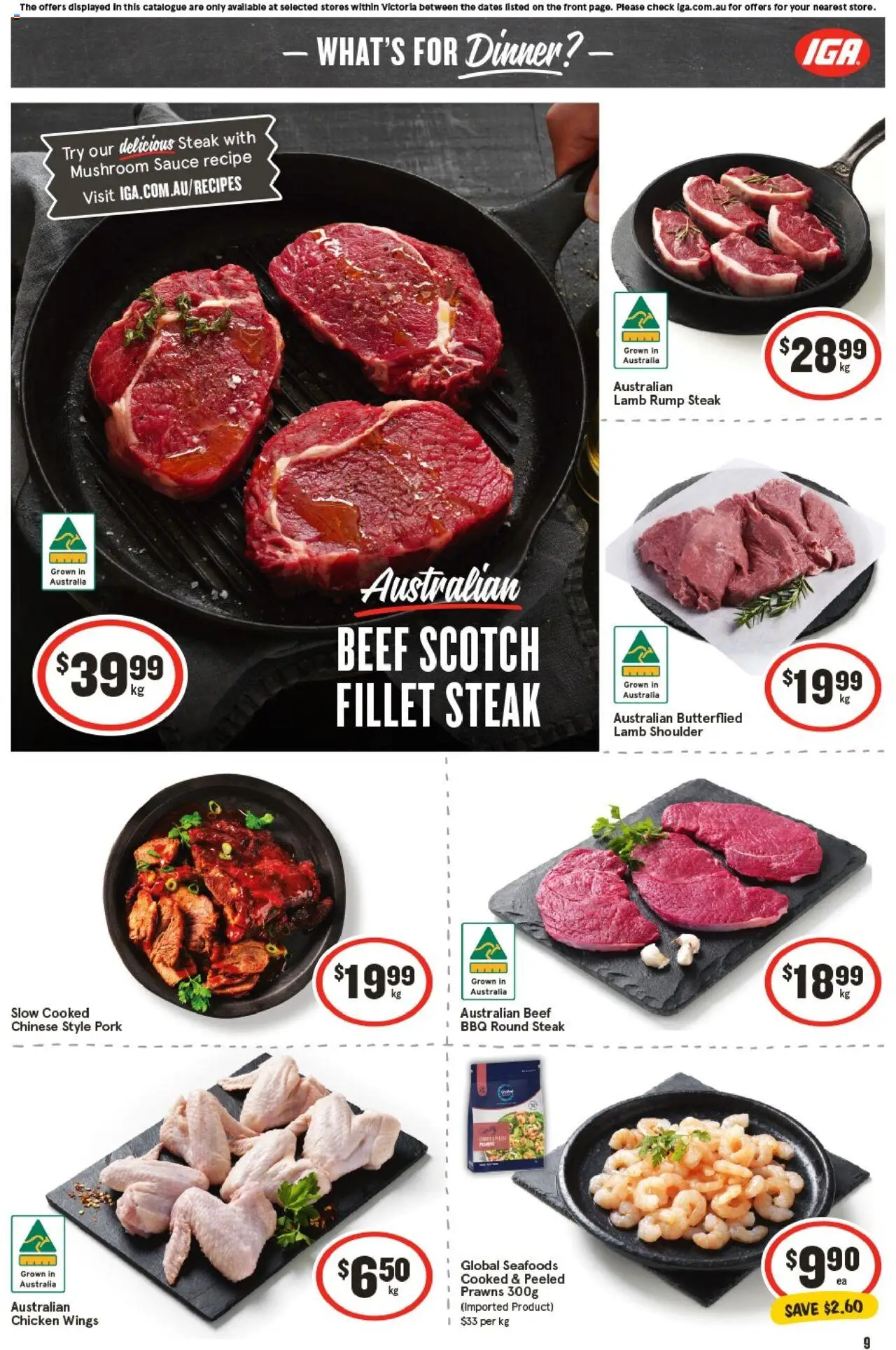IGA catalogue - valid from 01.10.2025 | Page: 8 | Products: Pork, Lamb, Sauce, Scotch IGA catalogue - valid from 01.10.2025 | Page: 8 | Products: Pork, Lamb, Sauce, Scotch