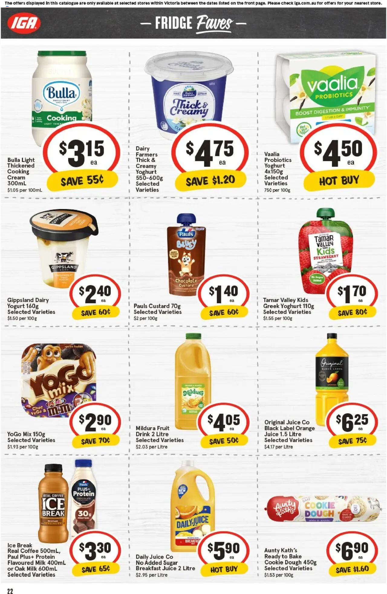 IGA catalogue - valid from 01.10.2025 | Page: 21 | Products: Milk, Dairy, Chocolate, Juice IGA catalogue - valid from 01.10.2025 | Page: 21 | Products: Milk, Dairy, Chocolate, Juice