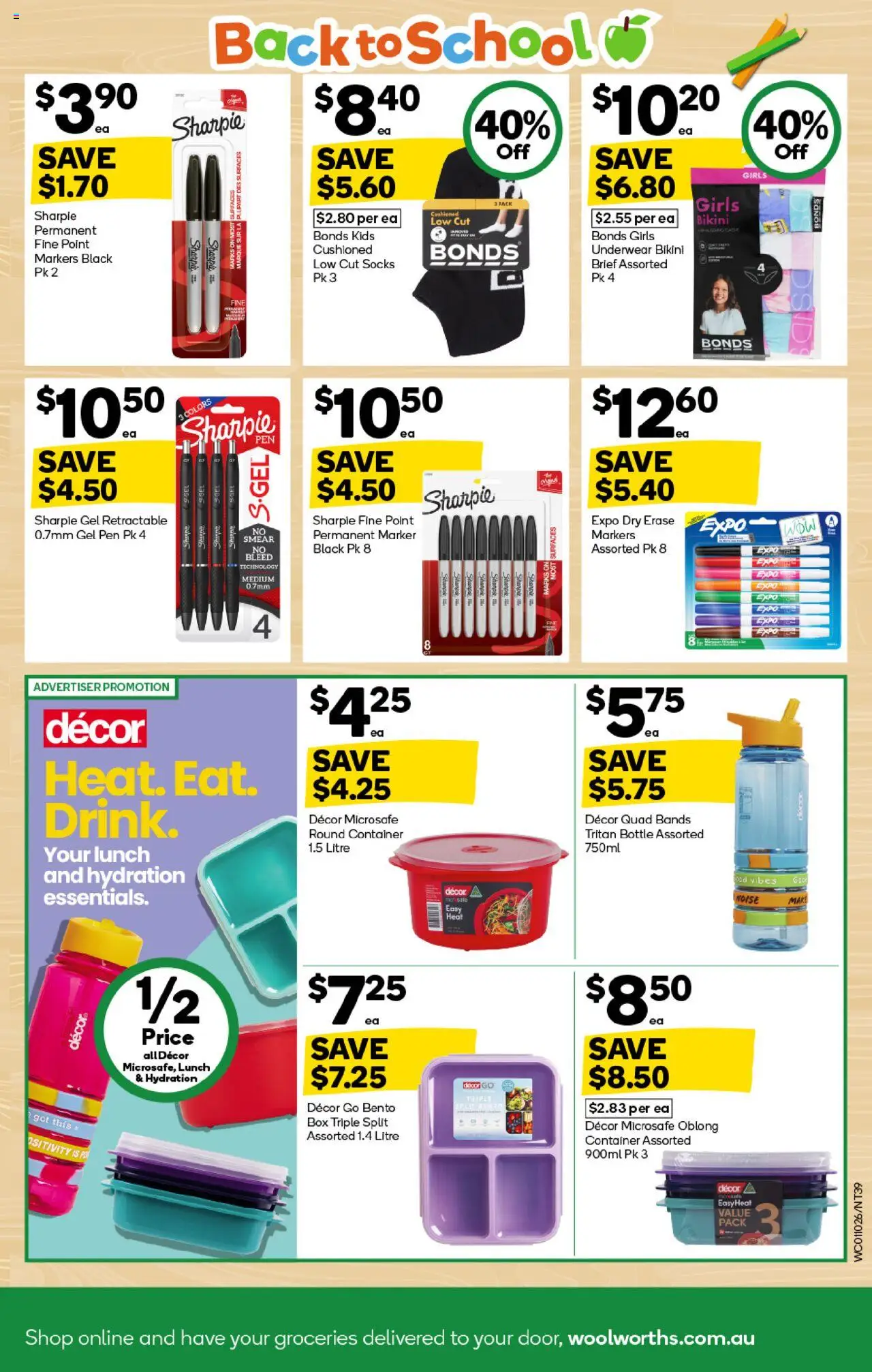 Woolworths catalogue - valid from 01.10.2025 | Page: 37 | Products: Bikini, Decor, Underwear, Socks
