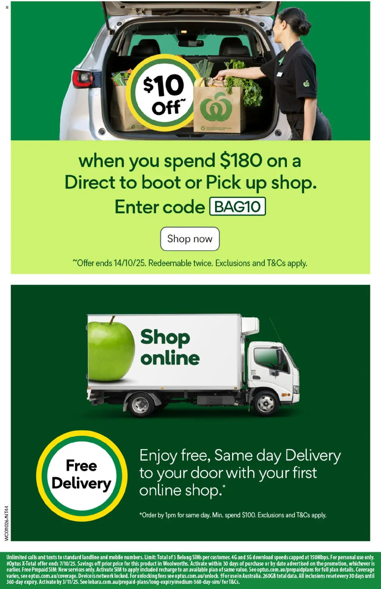 Woolworths catalogue - valid from 01.10.2025 | Page: 42 | Products: Door, Date, Device, Mobile