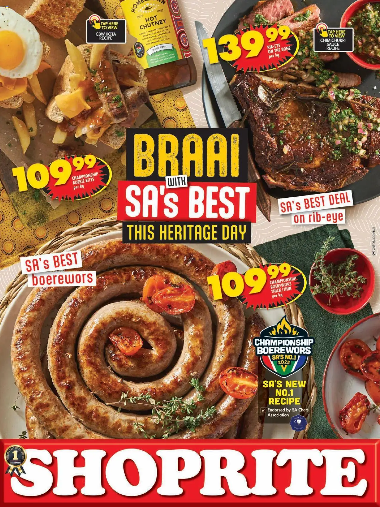 Shoprite KwaZulu-Natal – Heritage Deals (22/09/2025 – 05/10/2025) → Online Catalogue