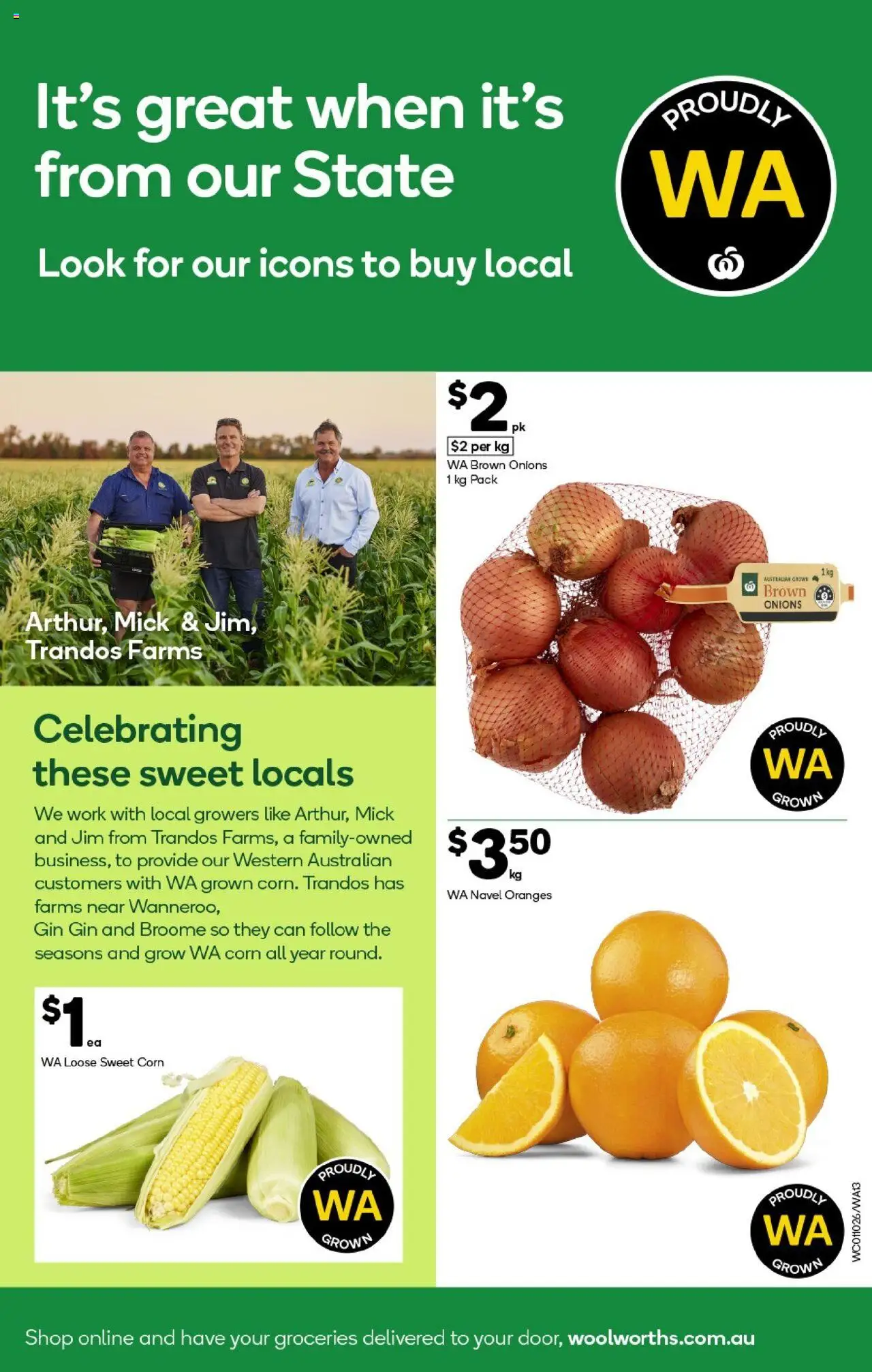 Woolworths catalogue - valid from 01.10.2025 | Page: 13 | Products: Oranges, Gin, Onions