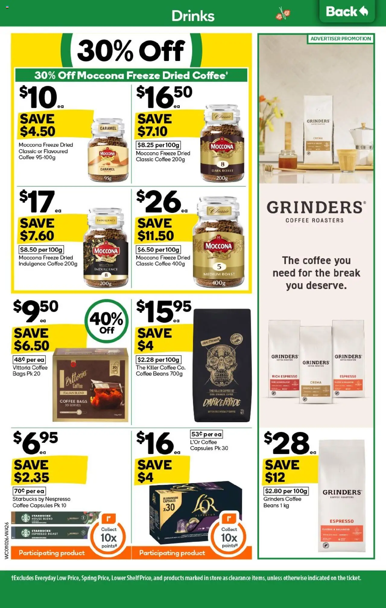 Woolworths catalogue - valid from 01.10.2025 | Page: 26 | Products: Shelf, Coffee, Moccona