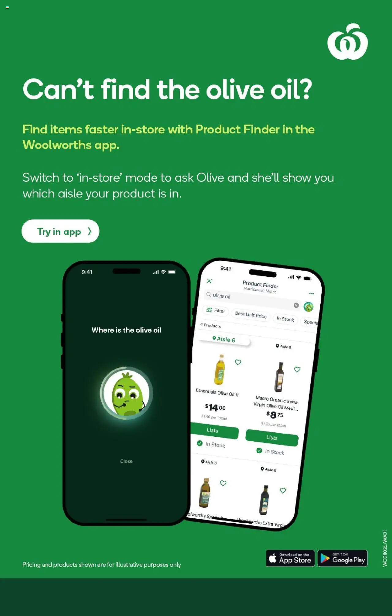 Woolworths catalogue - valid from 01.10.2025 | Page: 31 | Products: Oil, Olive oil