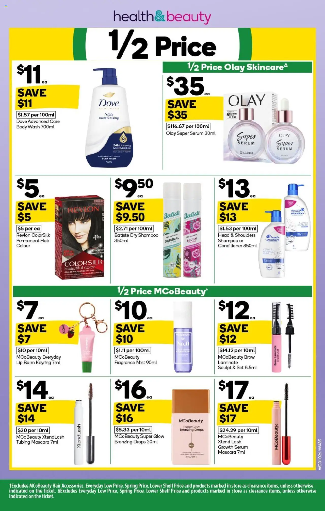 Woolworths catalogue - valid from 01.10.2025 | Page: 35 | Products: Fragrance, Blush, Shampoo, Conditioner