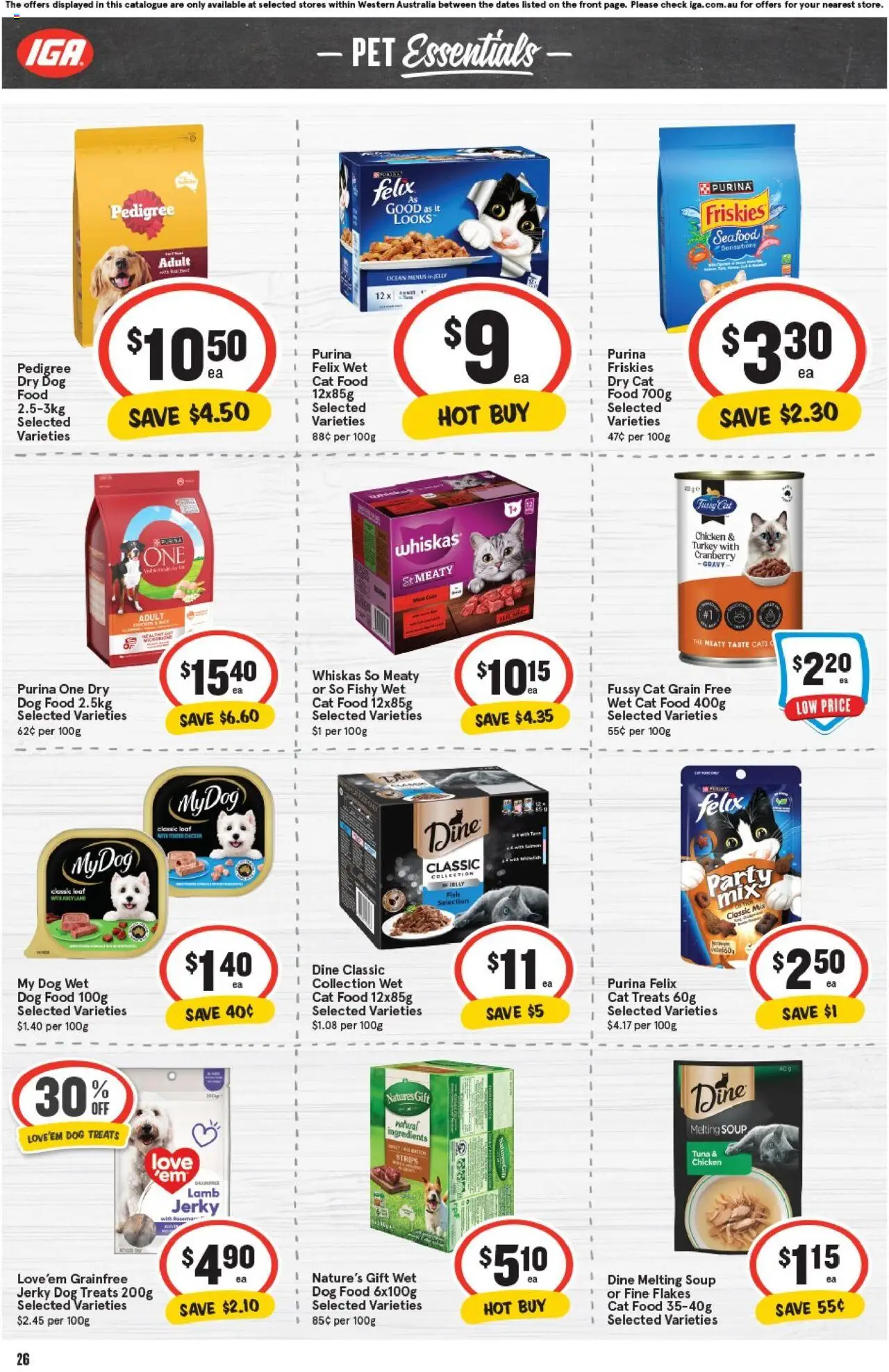 IGA catalogue - valid from 01.10.2025 | Page: 26 | Products: Wine, Lamb, Seafood, Turkey