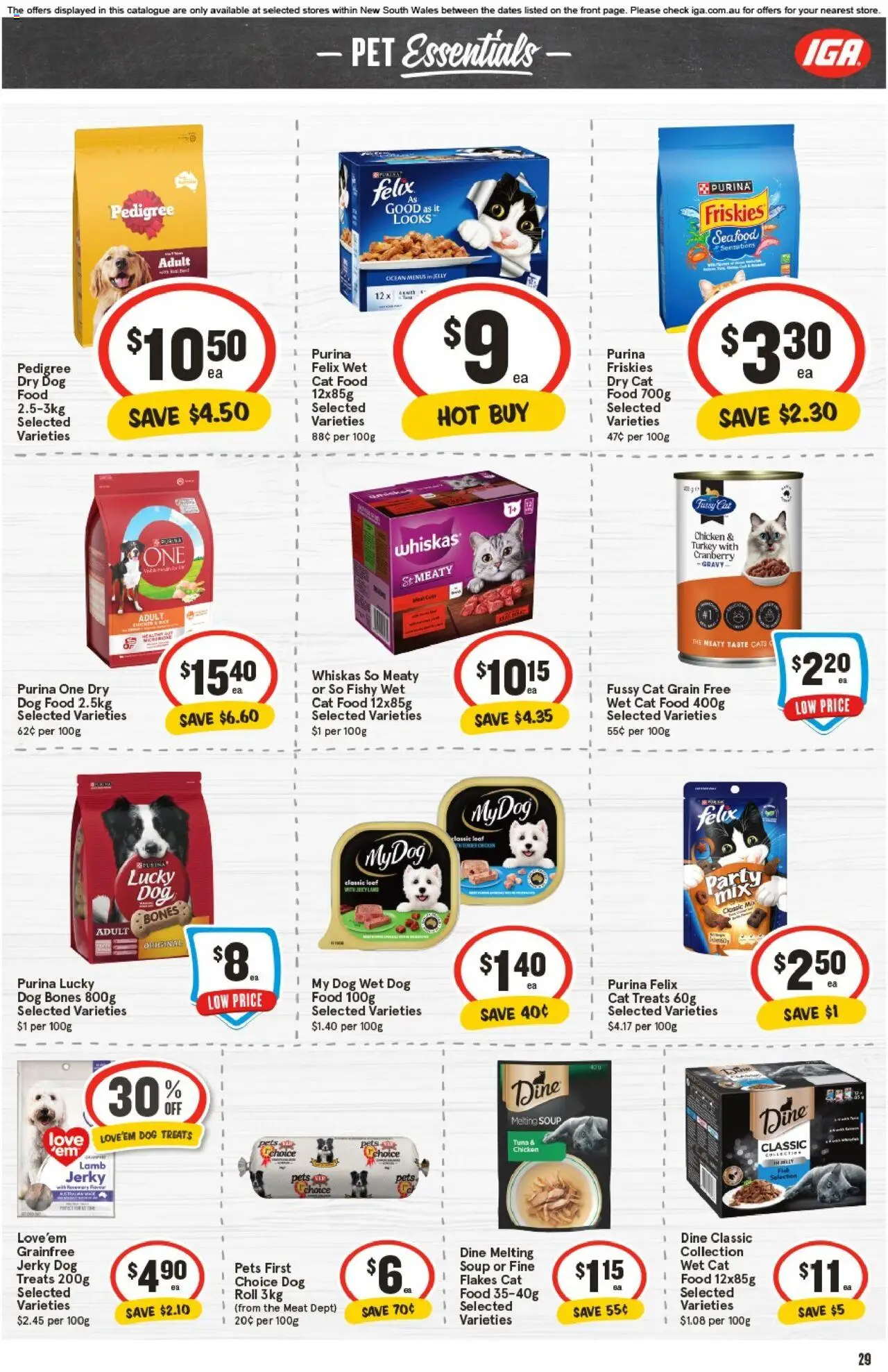 IGA catalogue - valid from 01.10.2025 | Page: 25 | Products: Chicken, Dog food, Flakes, Turkey