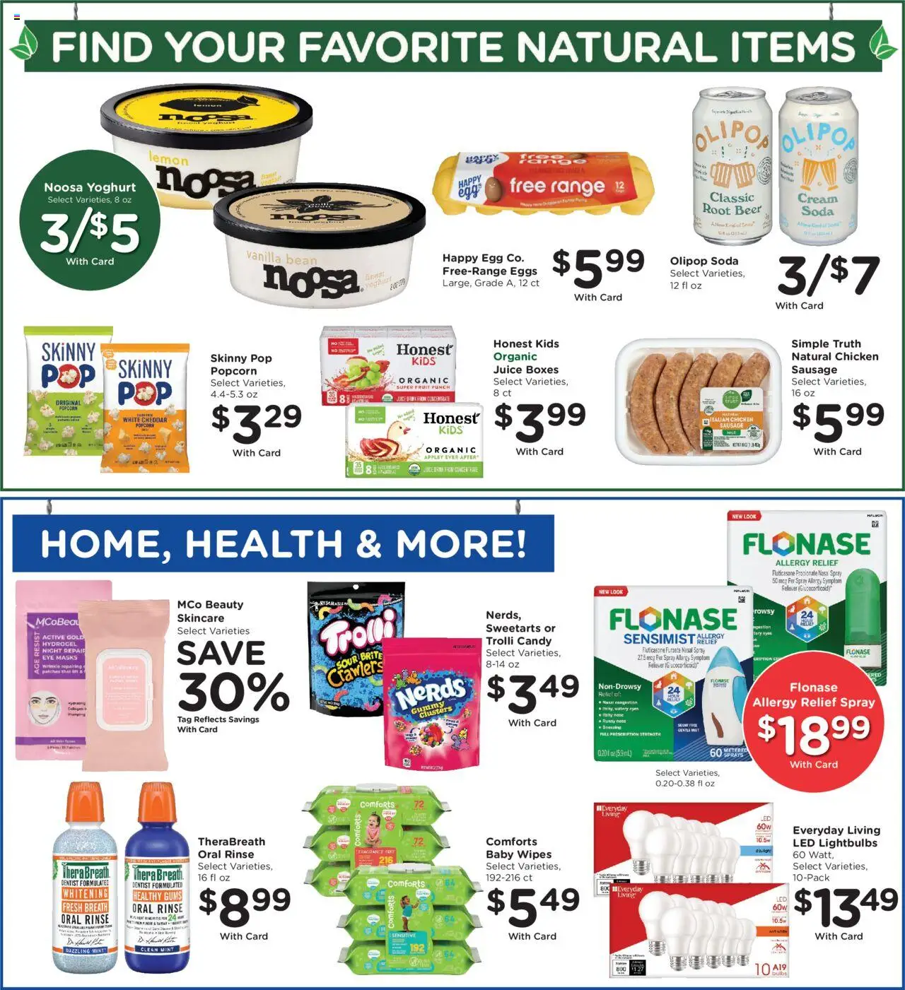Kroger Weekly Ad - valid from 01.10.2025 | Page: 7 | Products: Juice, Beer, Cream, Sausage