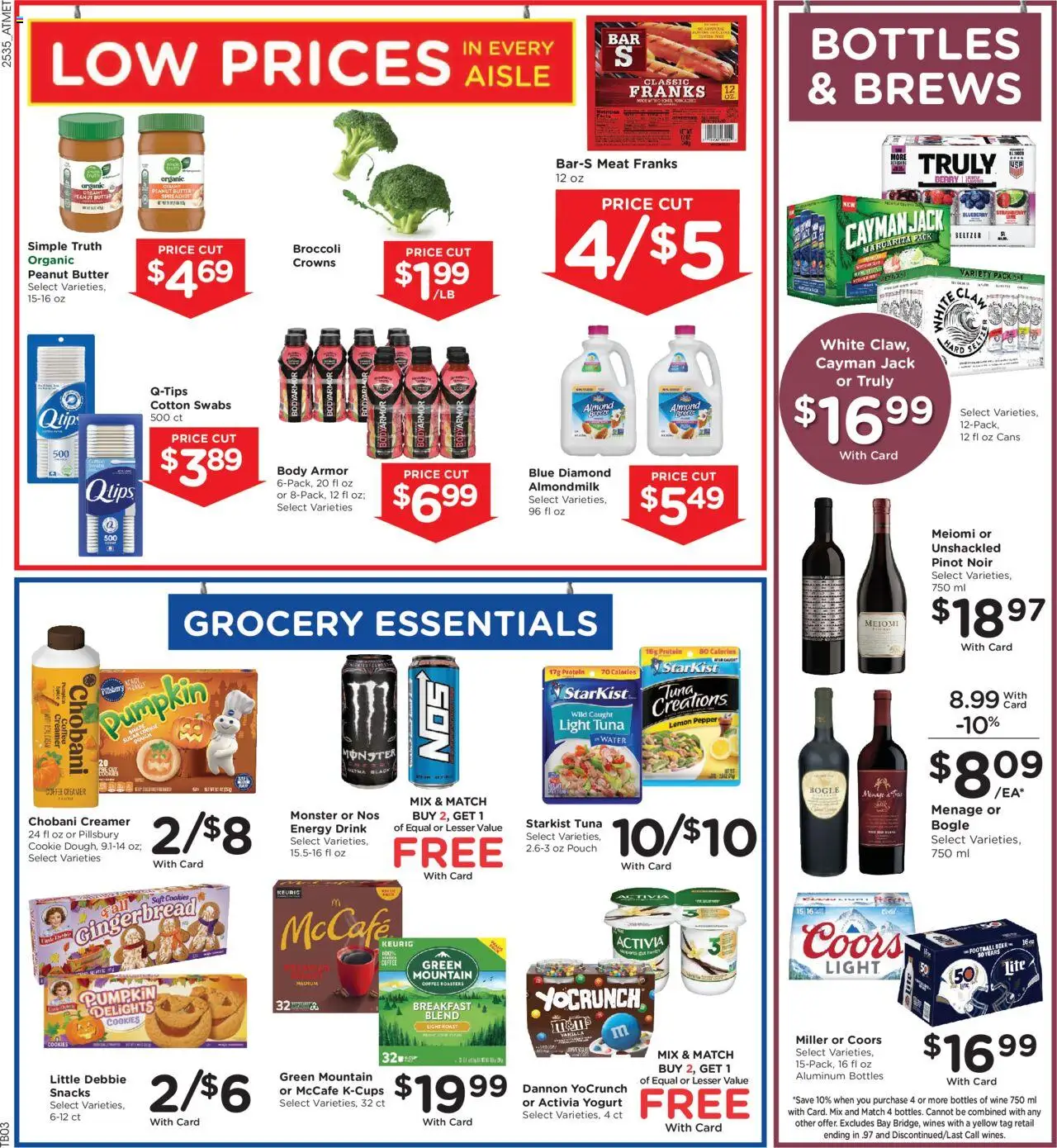 Kroger Weekly Ad - valid from 01.10.2025 | Page: 6 | Products: Broccoli, Butter, Wine, Lemon