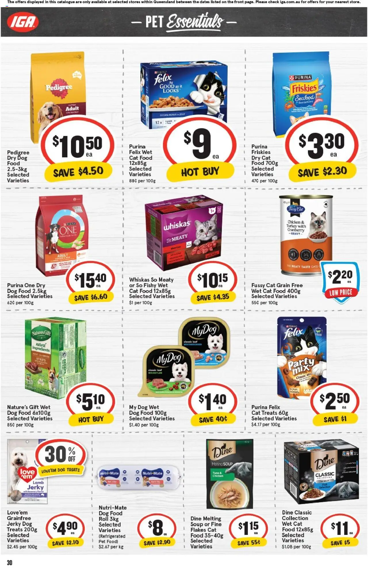 IGA catalogue - valid from 01.10.2025 | Page: 30 | Products: Chicken, Soup, Seafood, Turkey