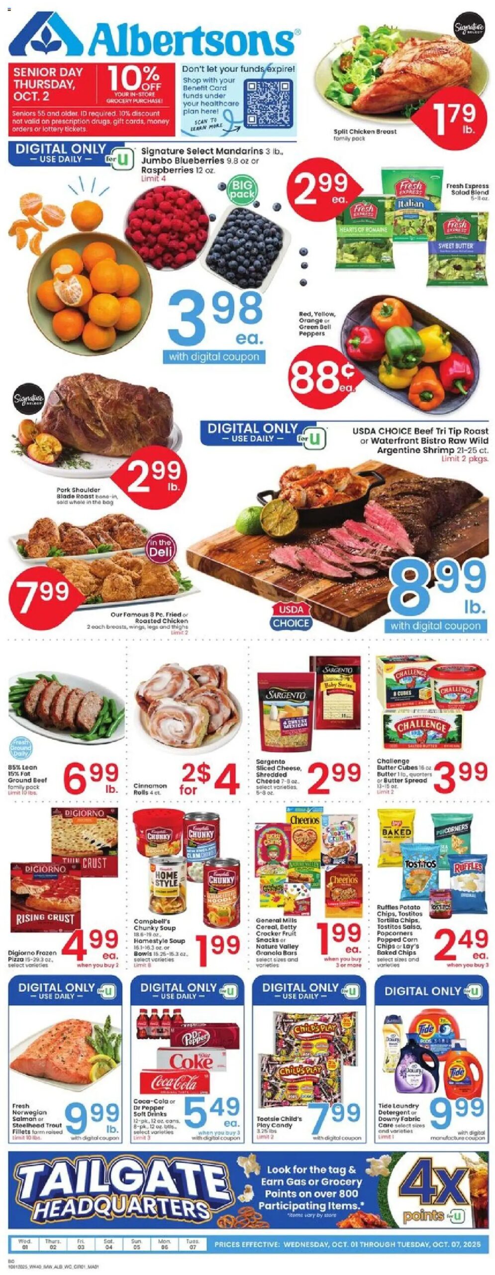Albertsons Weekly Ad (10/01 - 10/07 2025) - Flyer 8 Albertsons Weekly Ad (10/01 – 10/07 2025) – Flyer