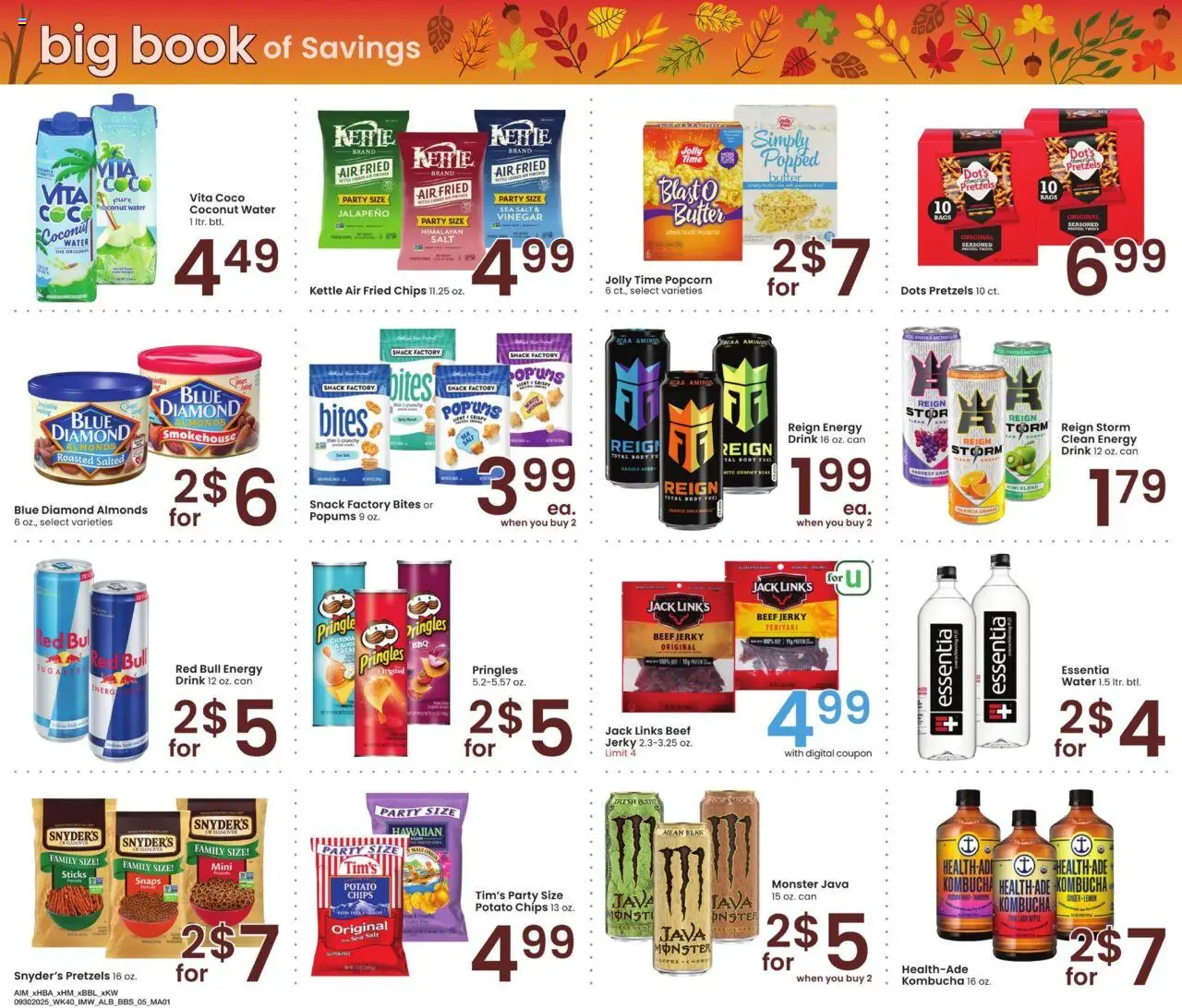 Albertsons Big Book of Savings - valid from 30.09.2025 | Page: 5 | Products: Butter, Water, Salt, Kettle