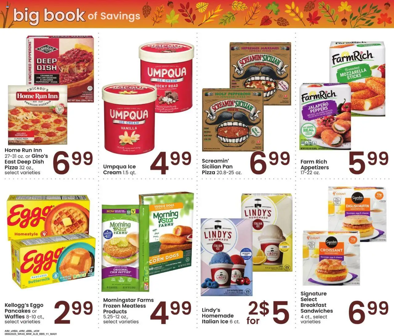 Albertsons Big Book of Savings - valid from 30.09.2025 | Page: 11 | Products: Jalapeno peppers, Cheese, Pizza, Cream