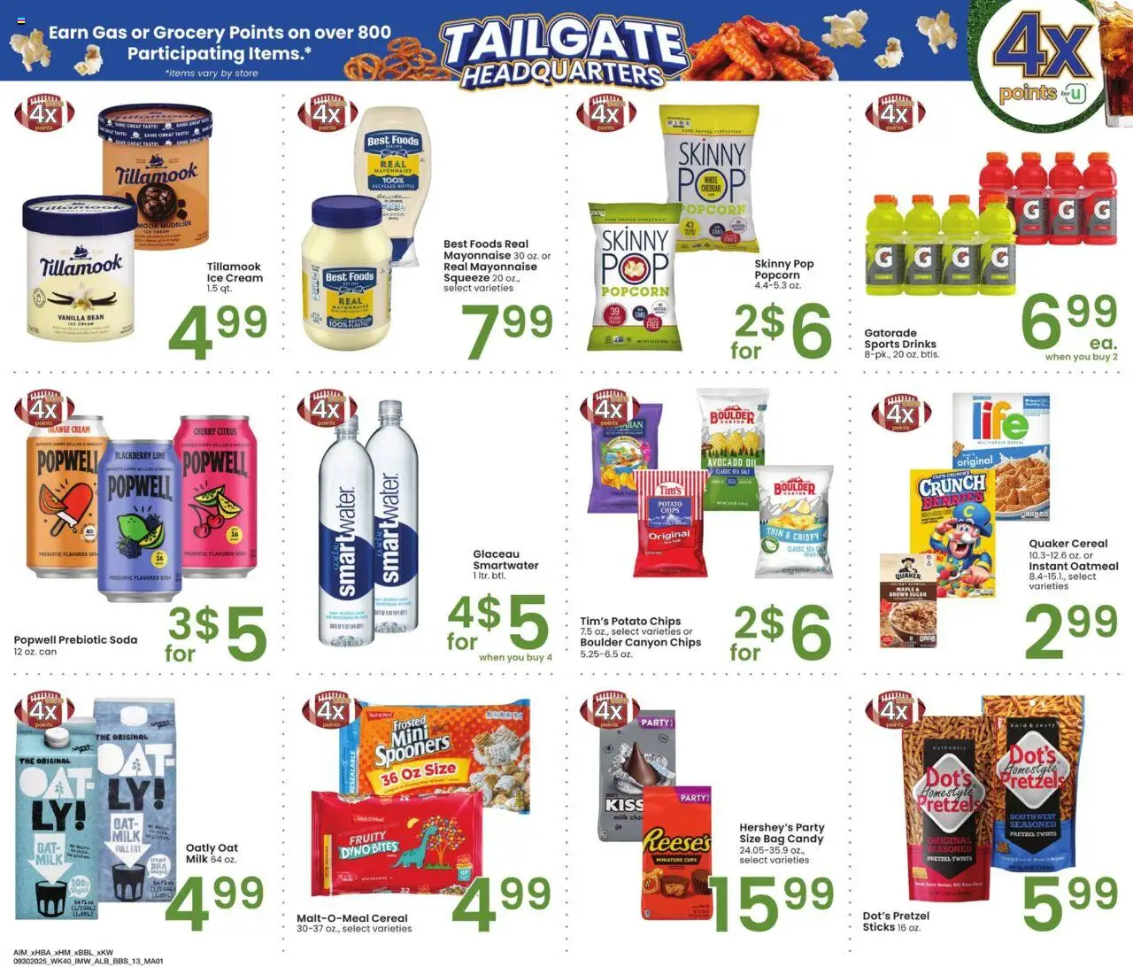 Albertsons Big Book of Savings - valid from 30.09.2025 | Page: 13 | Products: Berries, Milk, Salt, Lime