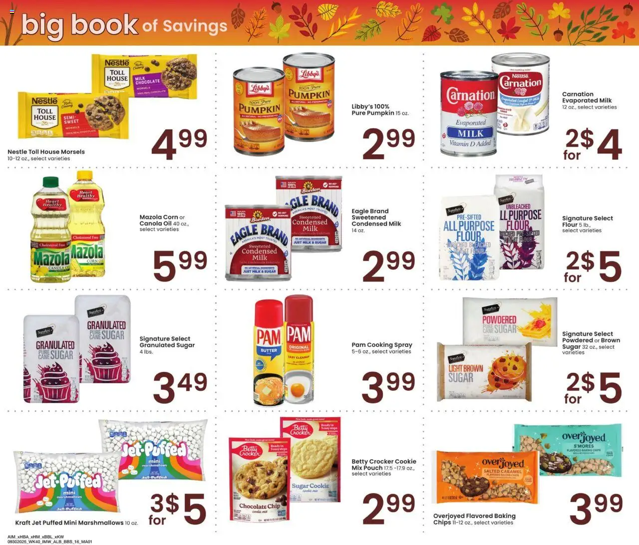 Albertsons Big Book of Savings - valid from 30.09.2025 | Page: 16 | Products: Vitamin, Corn, Chocolate, Sugar