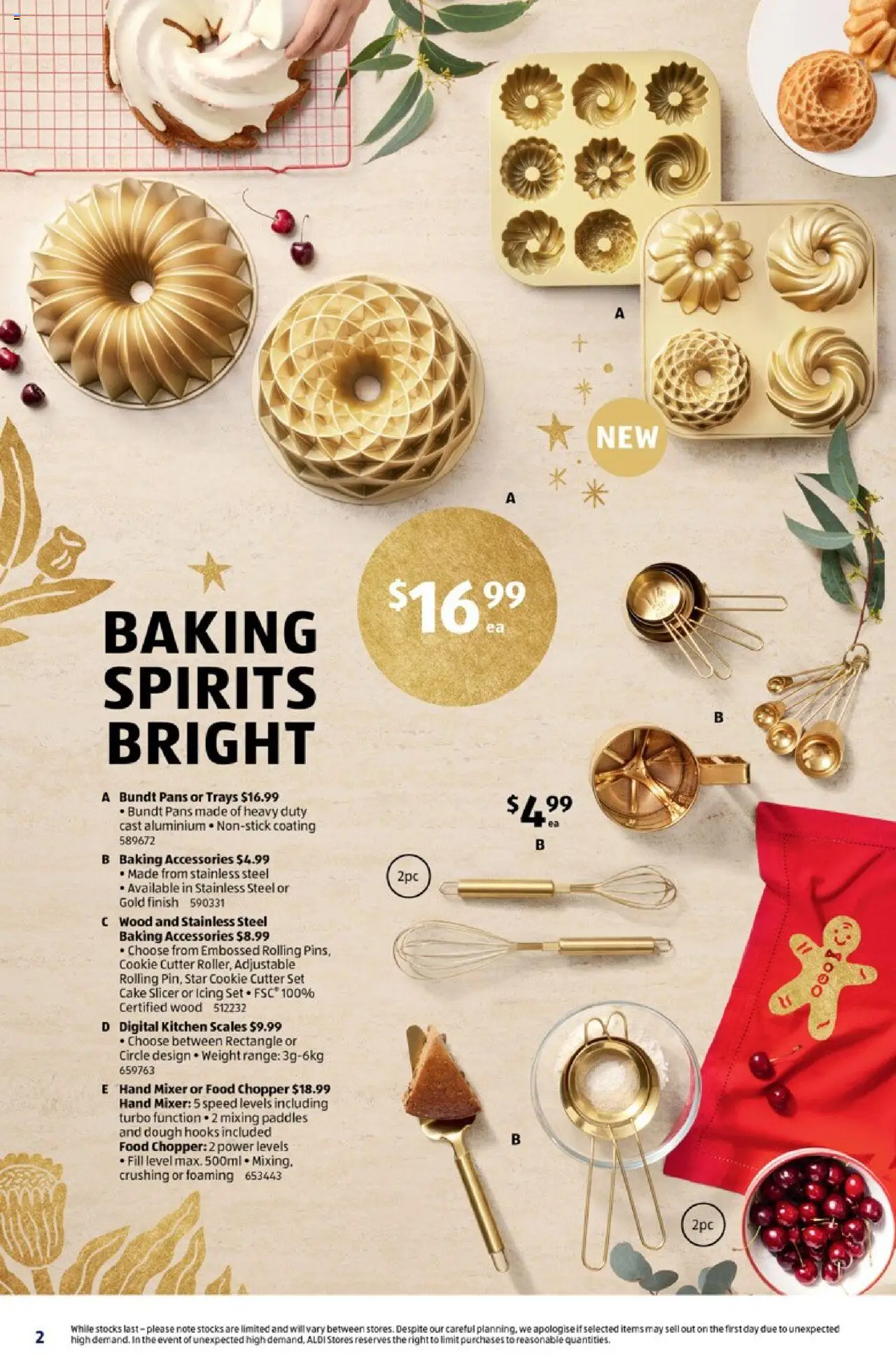 Aldi catalogue - valid from 08.10.2025 | Page: 2 | Products: Accessories, Digital, Cutter, Slicer