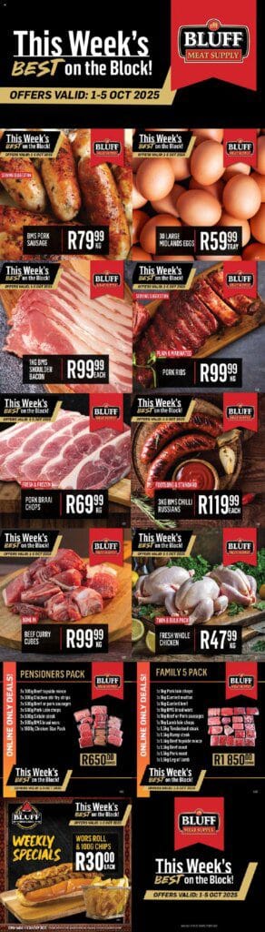 Bluff Meat Supply - This Week's BEST on the Block! (01/10/2025 - 05/10/2025) Online 6 Bluff Meat Supply – This Week’s BEST on the Block! (01/10/2025 – 05/10/2025) Online