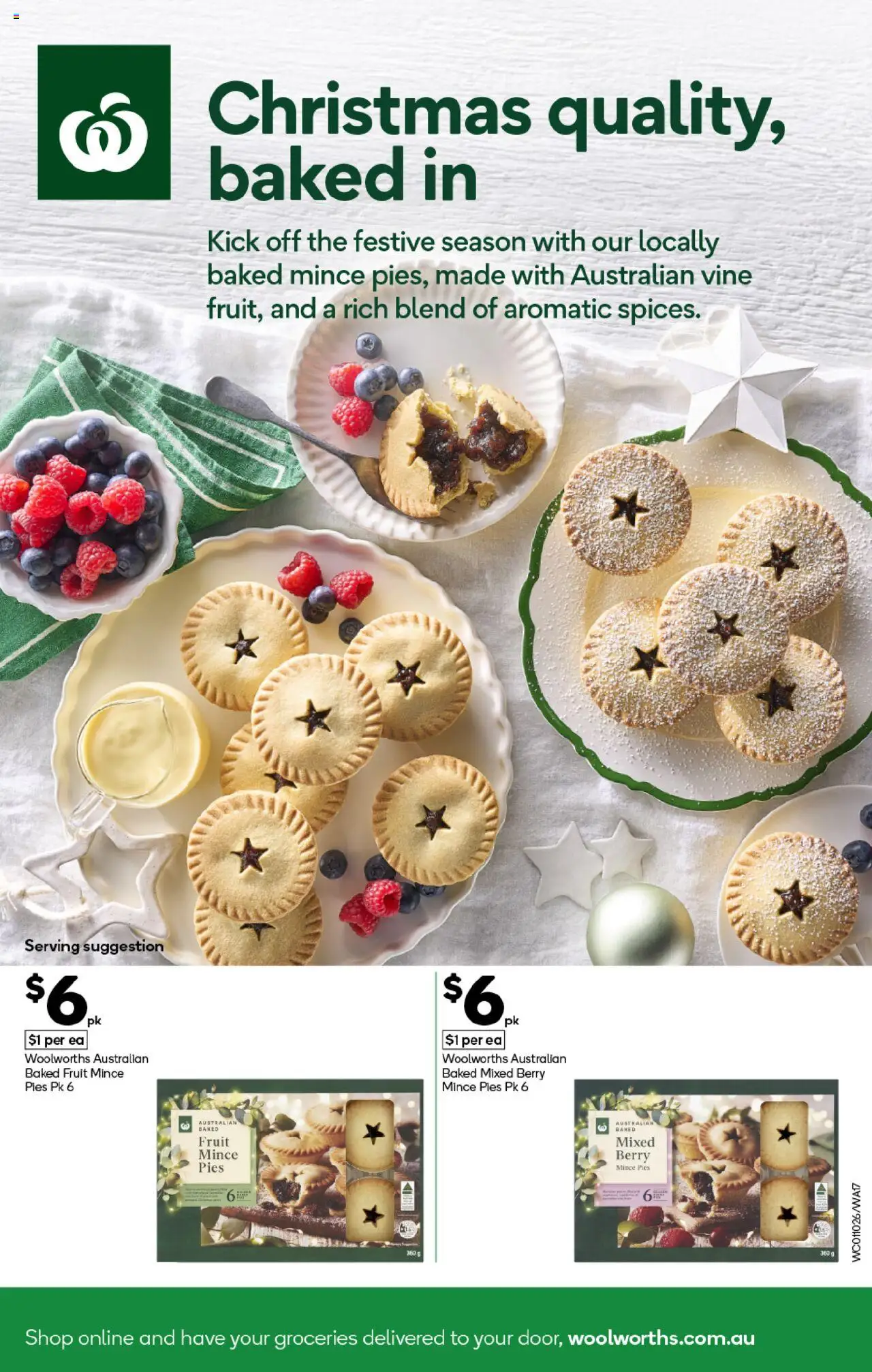 Woolworths catalogue - valid from 01.10.2025 | Page: 17 | Products: Pies Woolworths catalogue - valid from 01.10.2025 | Page: 17 | Products: Pies