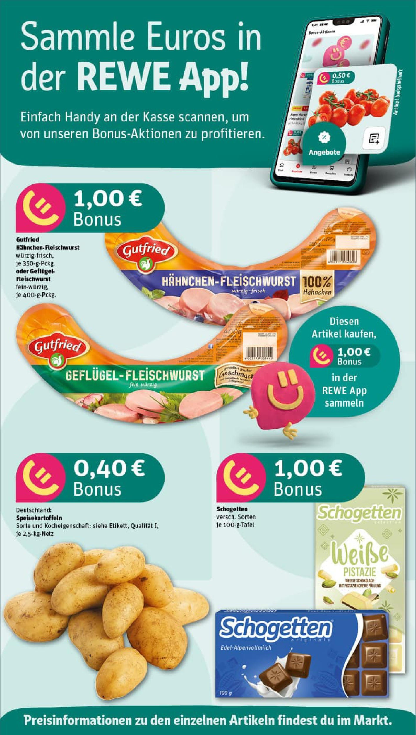 REWE Prospekt ab 14.09.2025 zum Blättern » Angebote | Seite: 2 | Produkte: Hahnchen, Schokolade, Schogetten