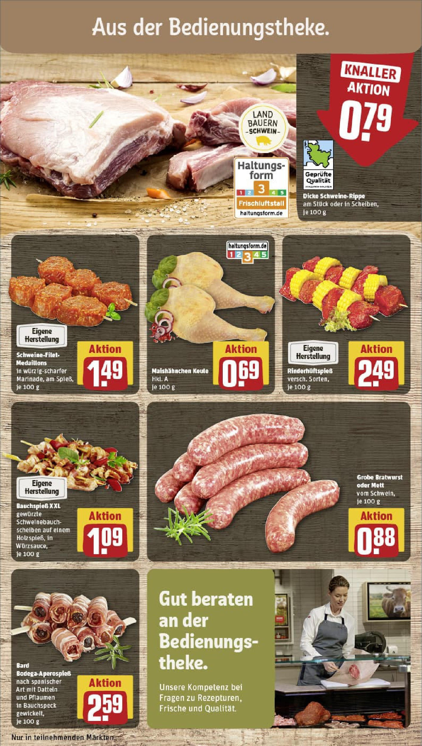 REWE Prospekt ab 14.09.2025 zum Blättern » Angebote | Seite: 10 | Produkte: Pflaumen, Schweinebauch, Bratwurst, Schweinefilet