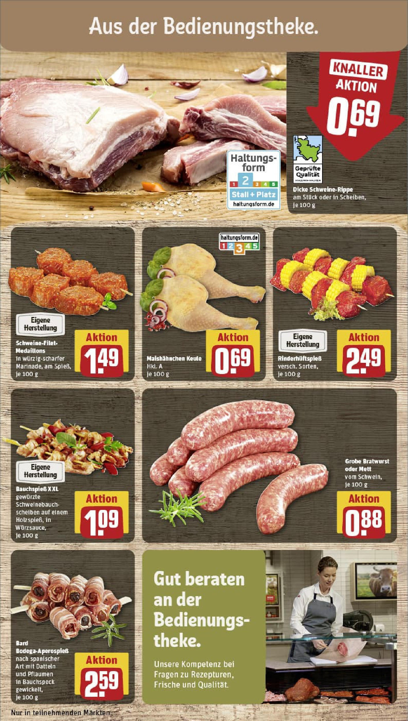 REWE Prospekt ab 14.09.2025 zum Blättern » Angebote | Seite: 10 | Produkte: Pflaumen, Schweinebauch, Bratwurst, Schweinefilet
